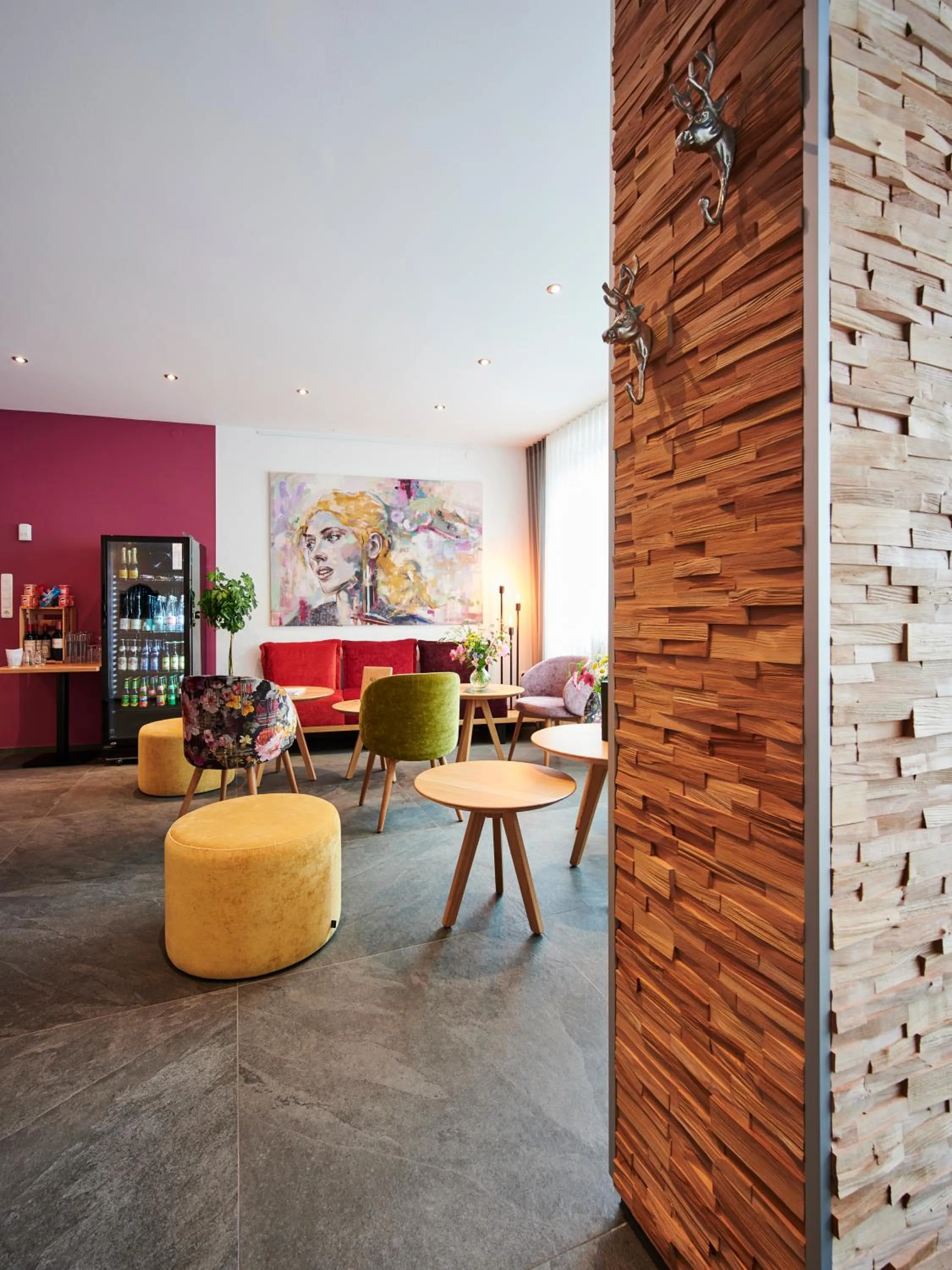 Lobby or reception in Art Hotel Eifel