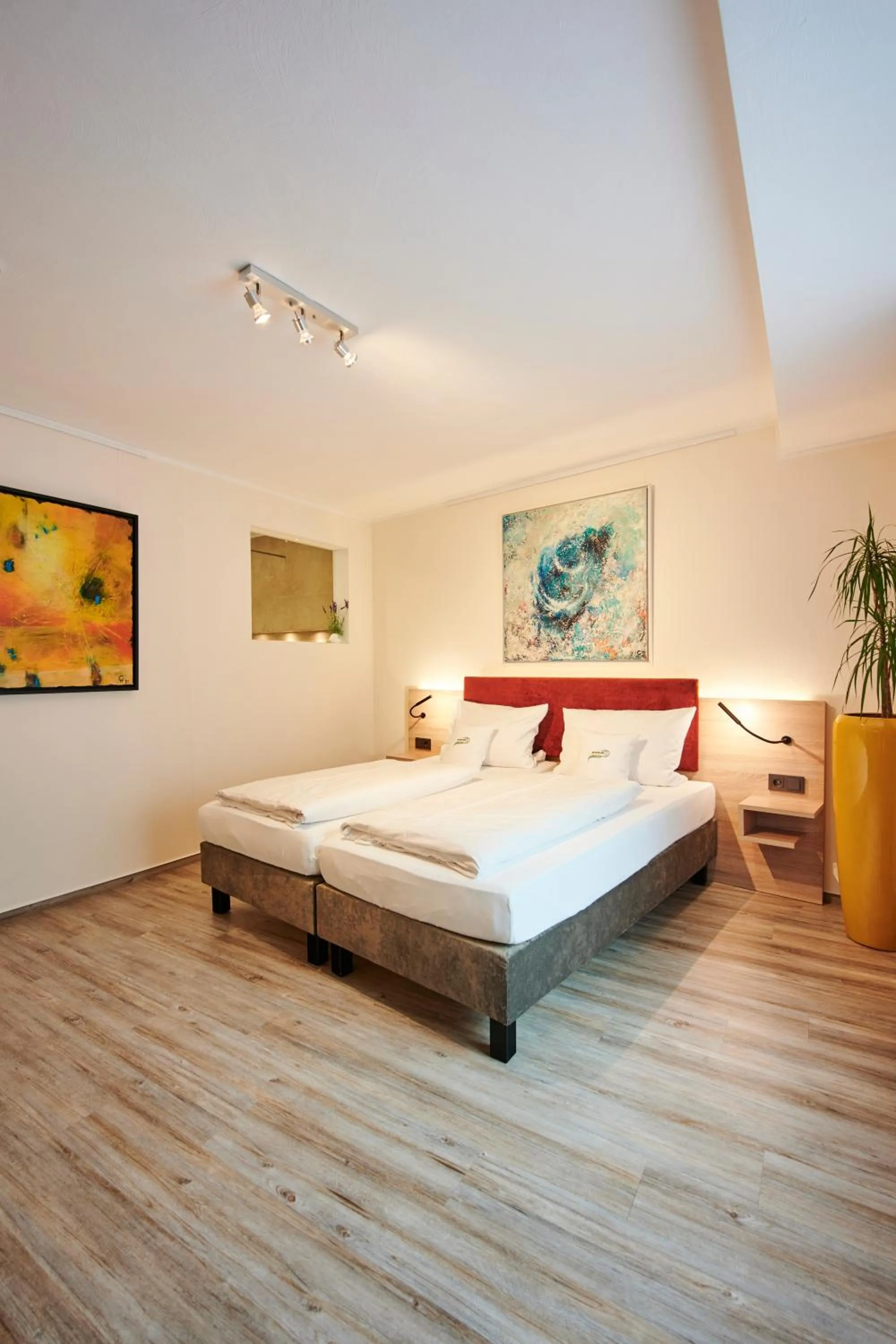 Photo of the whole room, Bed in Art Hotel Eifel