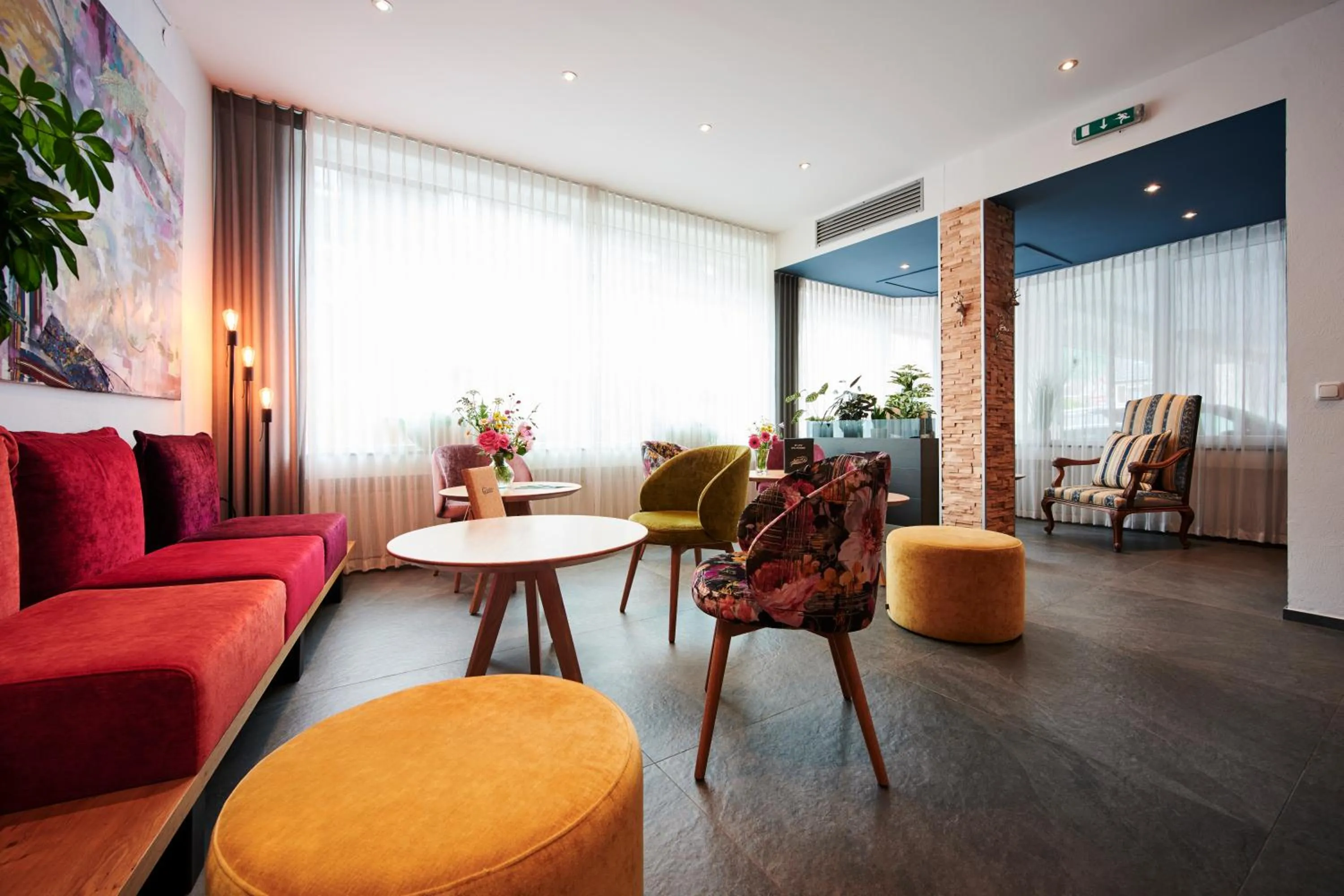 Lobby or reception in Art Hotel Eifel