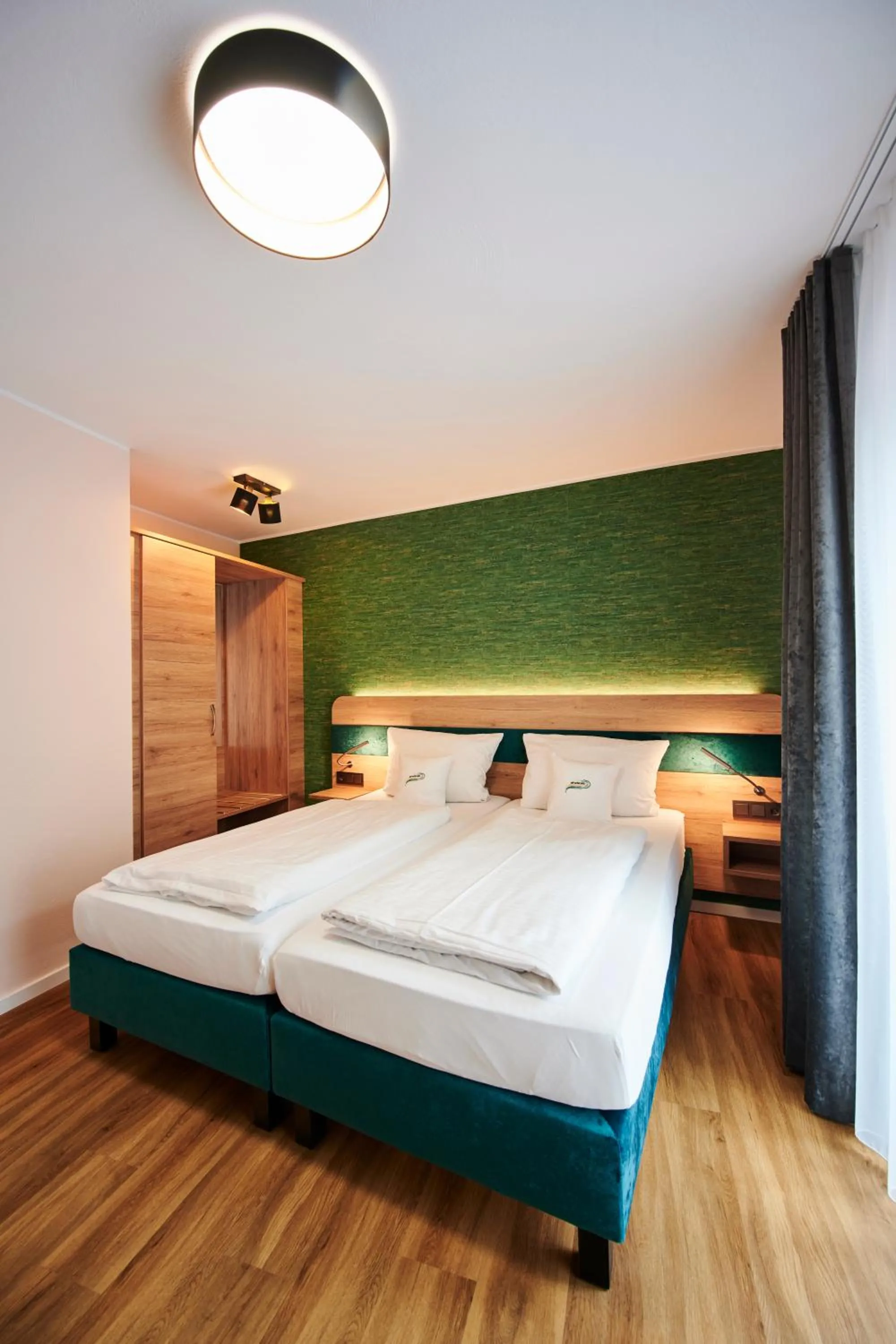 Bed in Art Hotel Eifel