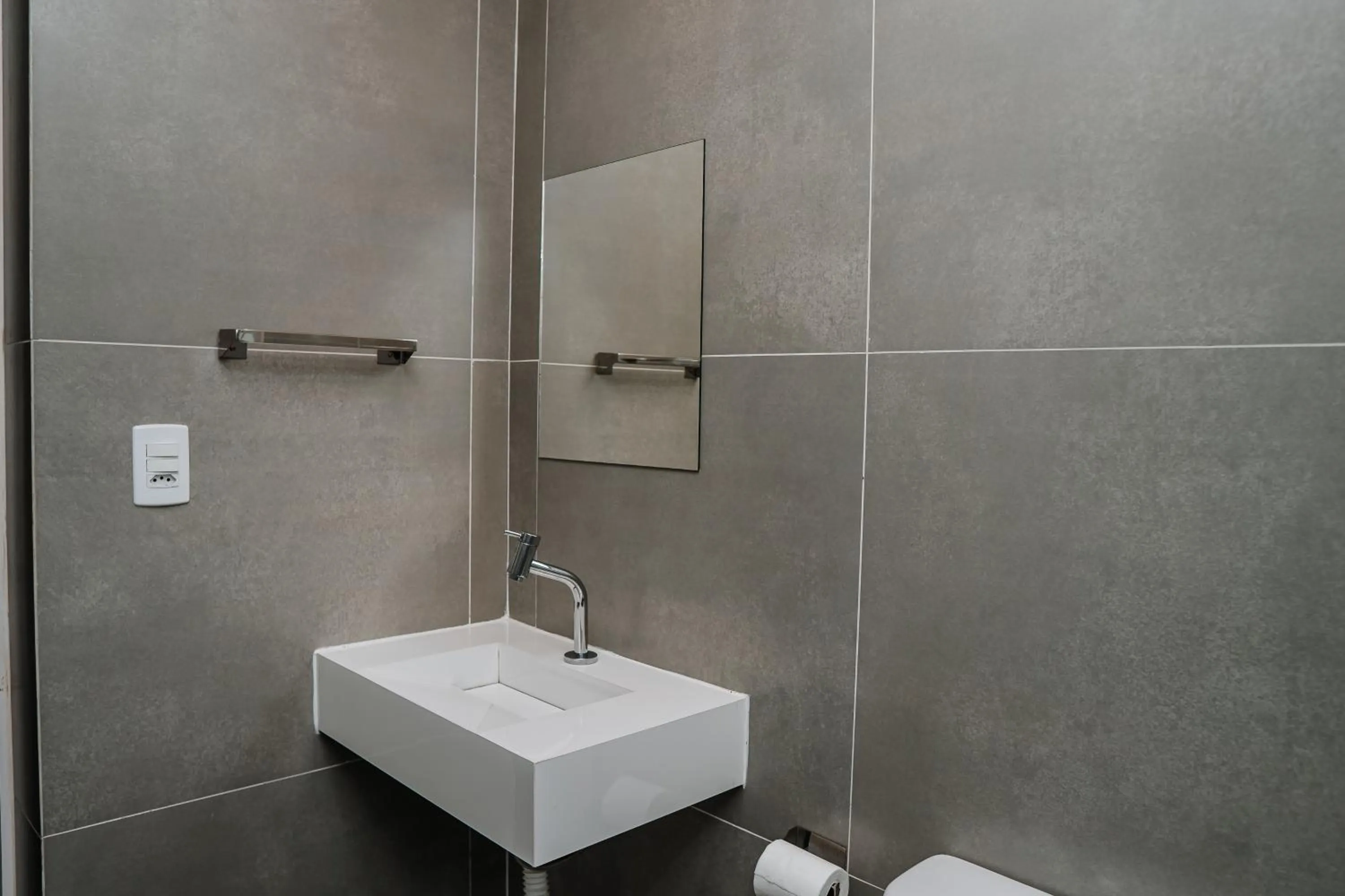 Bathroom in Hotel Pinheirinho