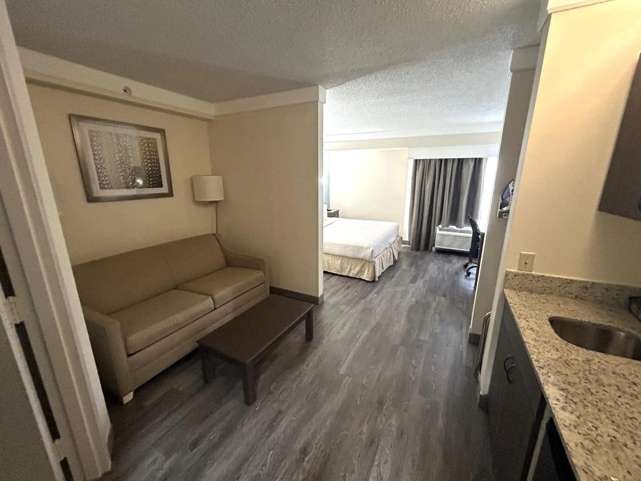 Photo of the whole room, Bed in Red Roof PLUS Fort Myers