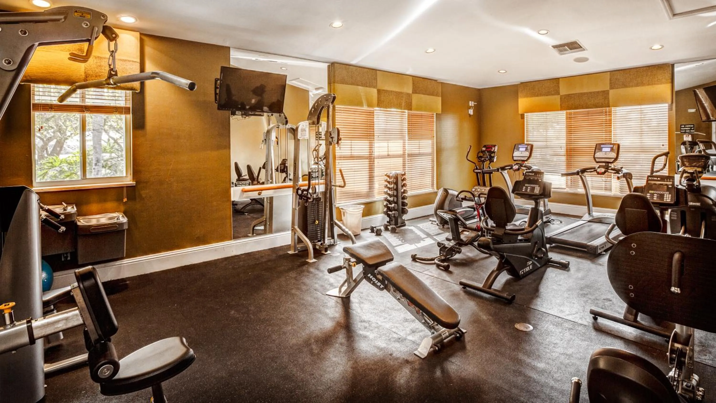 Fitness centre/facilities in GreenLinks Golf Villas at Lely Resort
