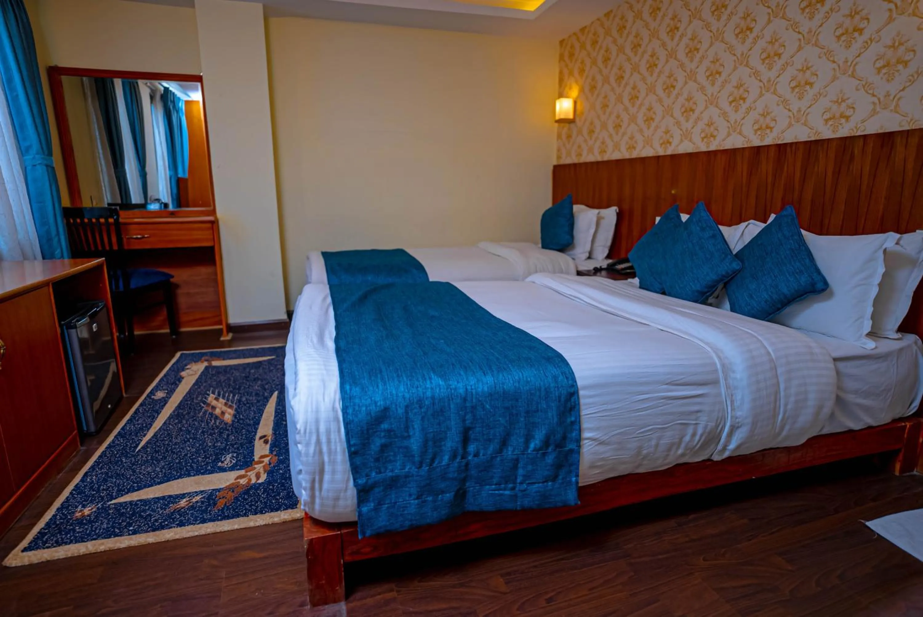 Bedroom in Satkar Hotel and Spa