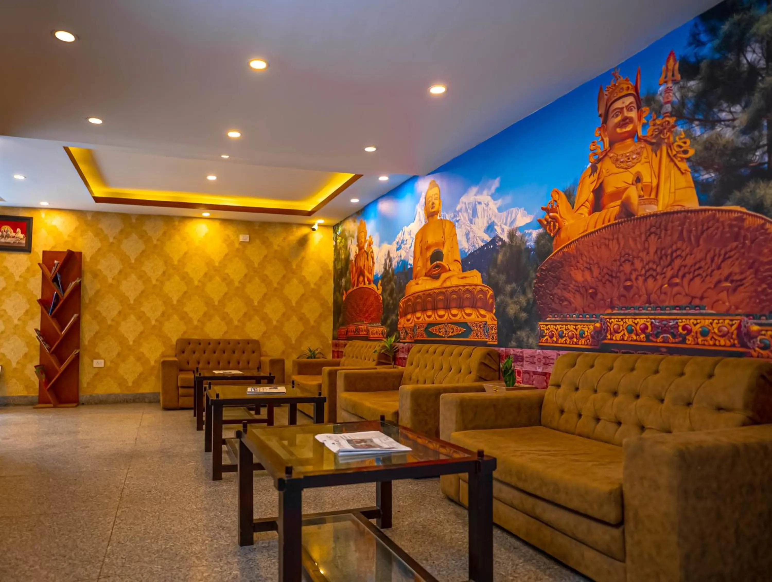 Lobby or reception in Satkar Hotel and Spa