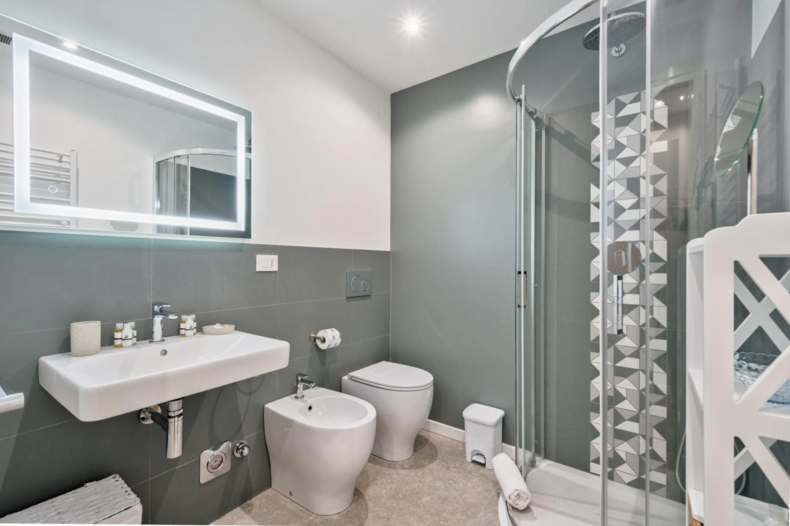 Bathroom in GuestHost - Porta Susa Elegant & Design Apartment