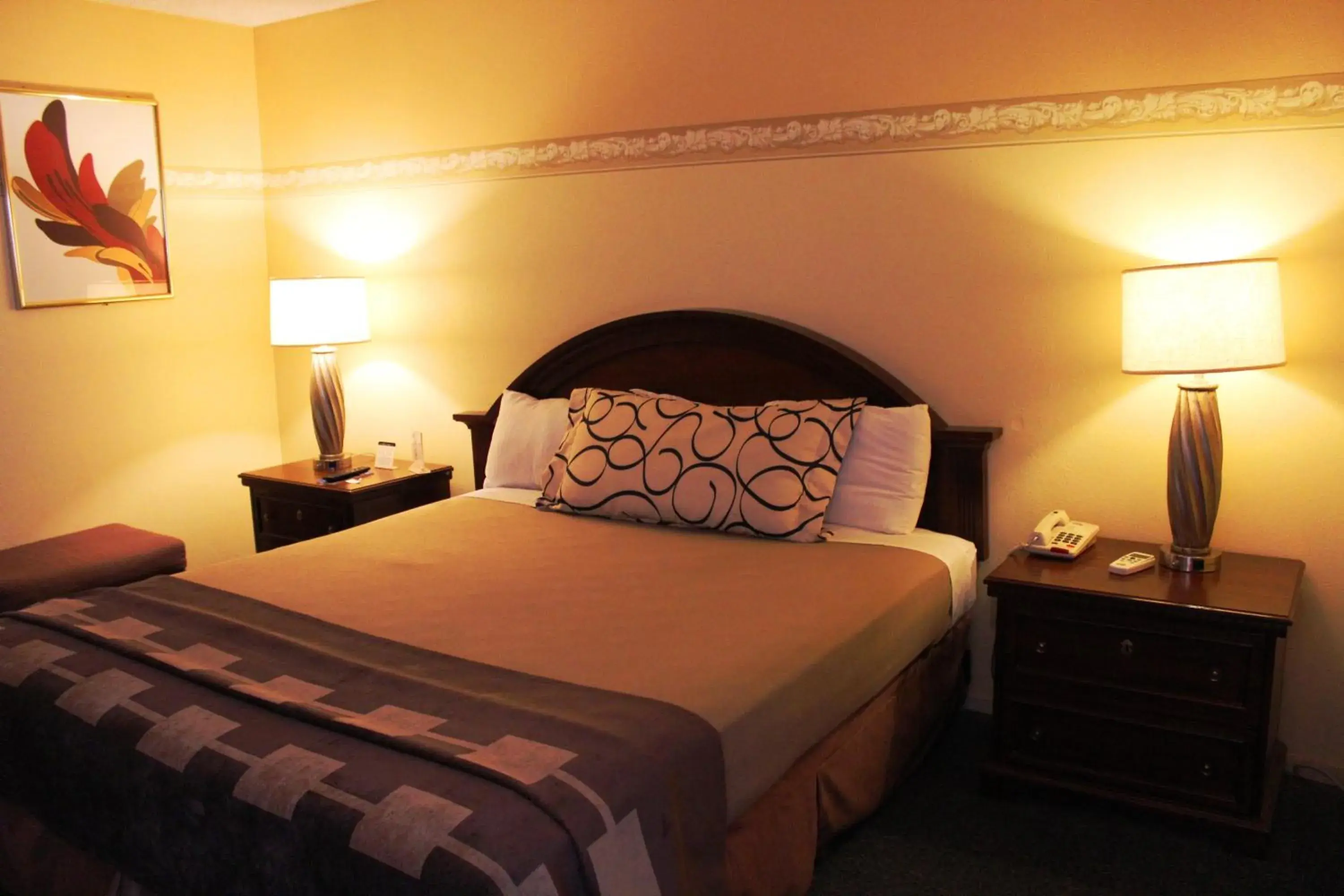 Bed in Shalimar Hotel of Las Vegas Bed in Shalimar Hotel of Las Vegas