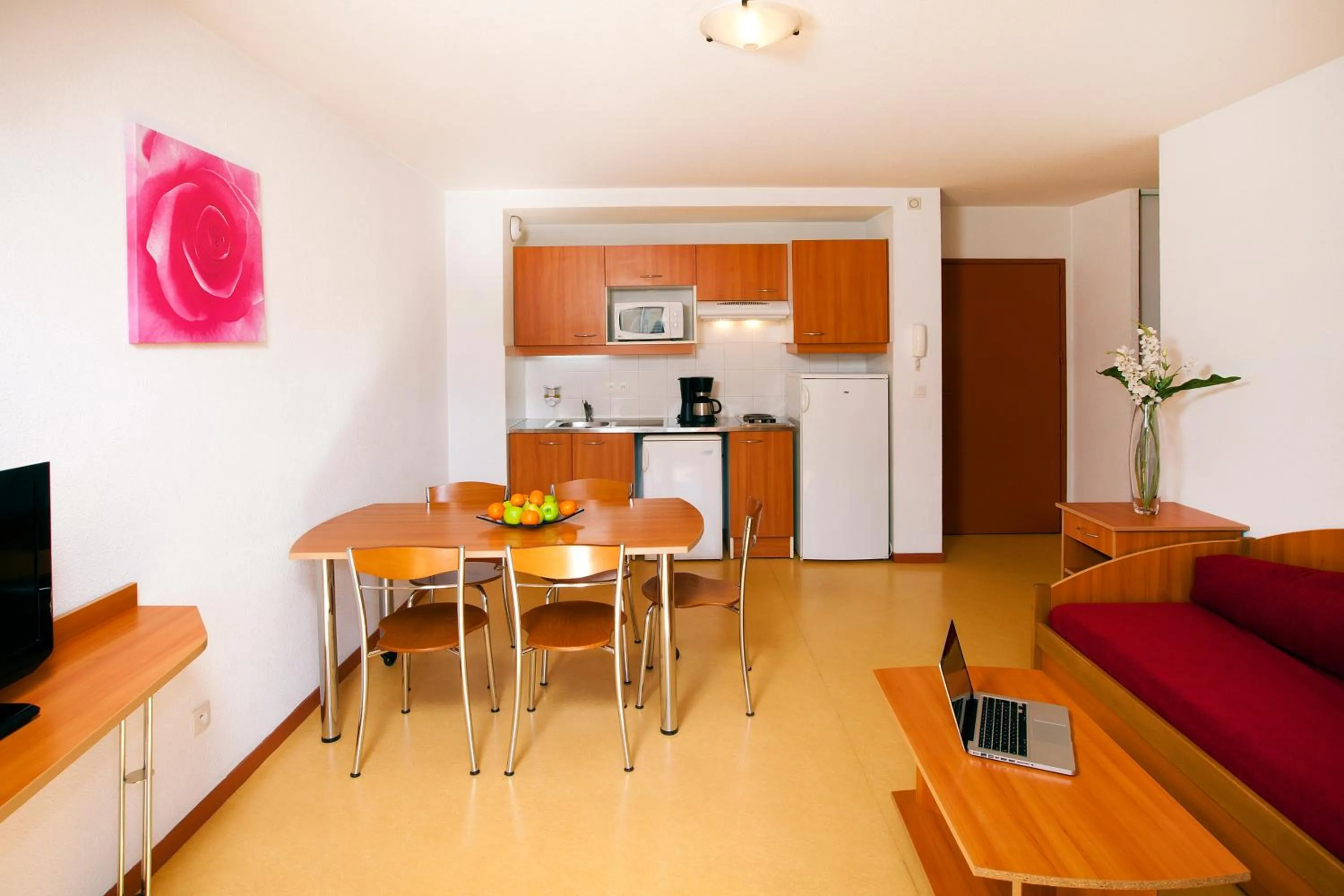 Kitchen or kitchenette in Séjours & Affaires Genève Saint Genis