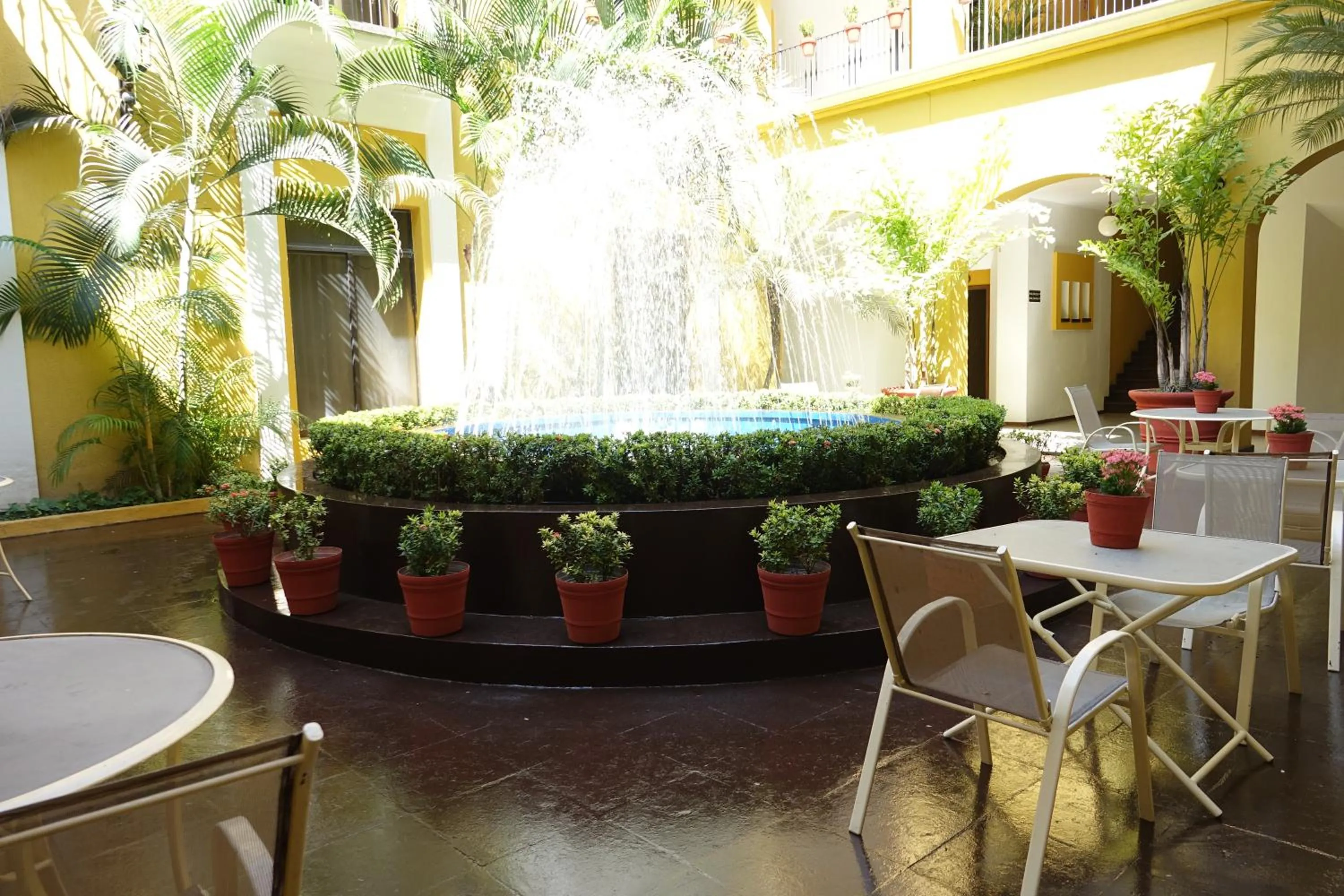 Property building in Hotel America