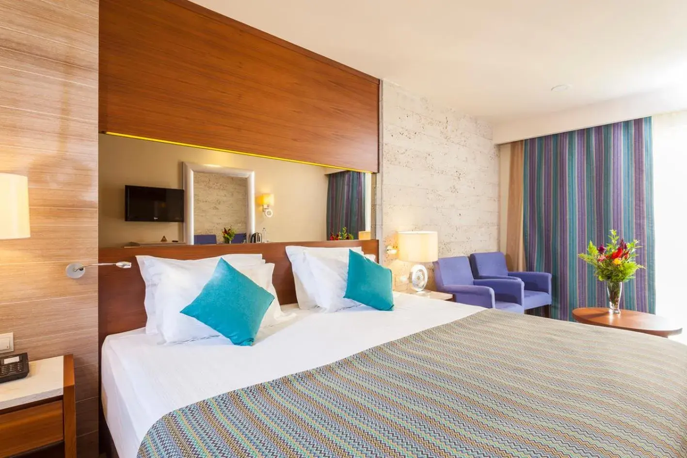 Bed in Melas Lara Hotel Bed in Melas Lara Hotel