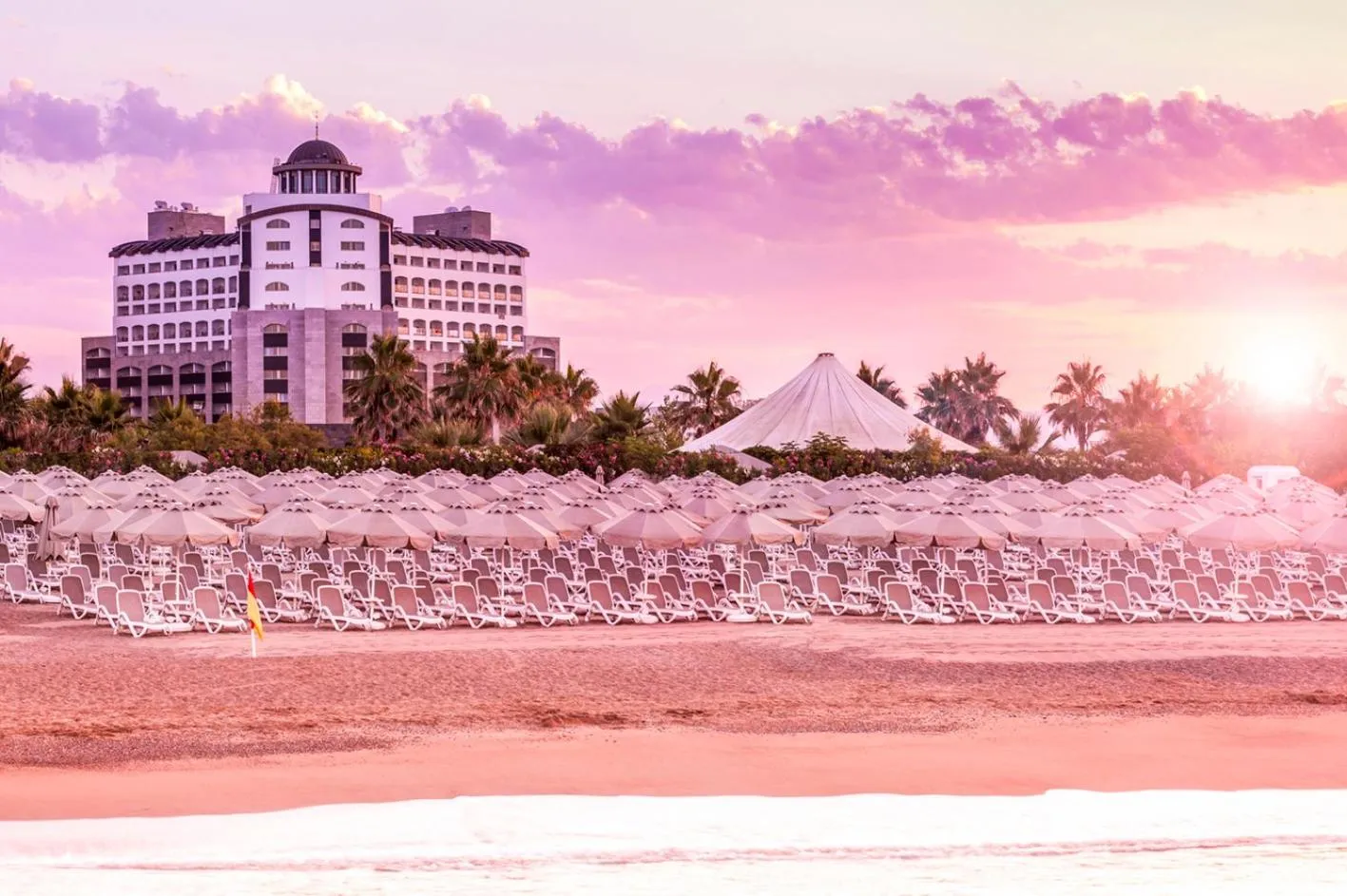 Beach in Melas Lara Hotel