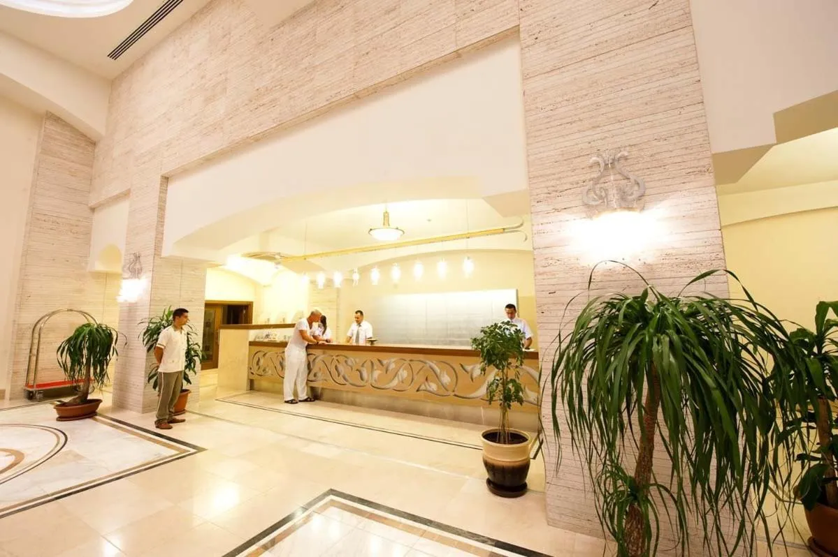 Lobby or reception in Melas Lara Hotel