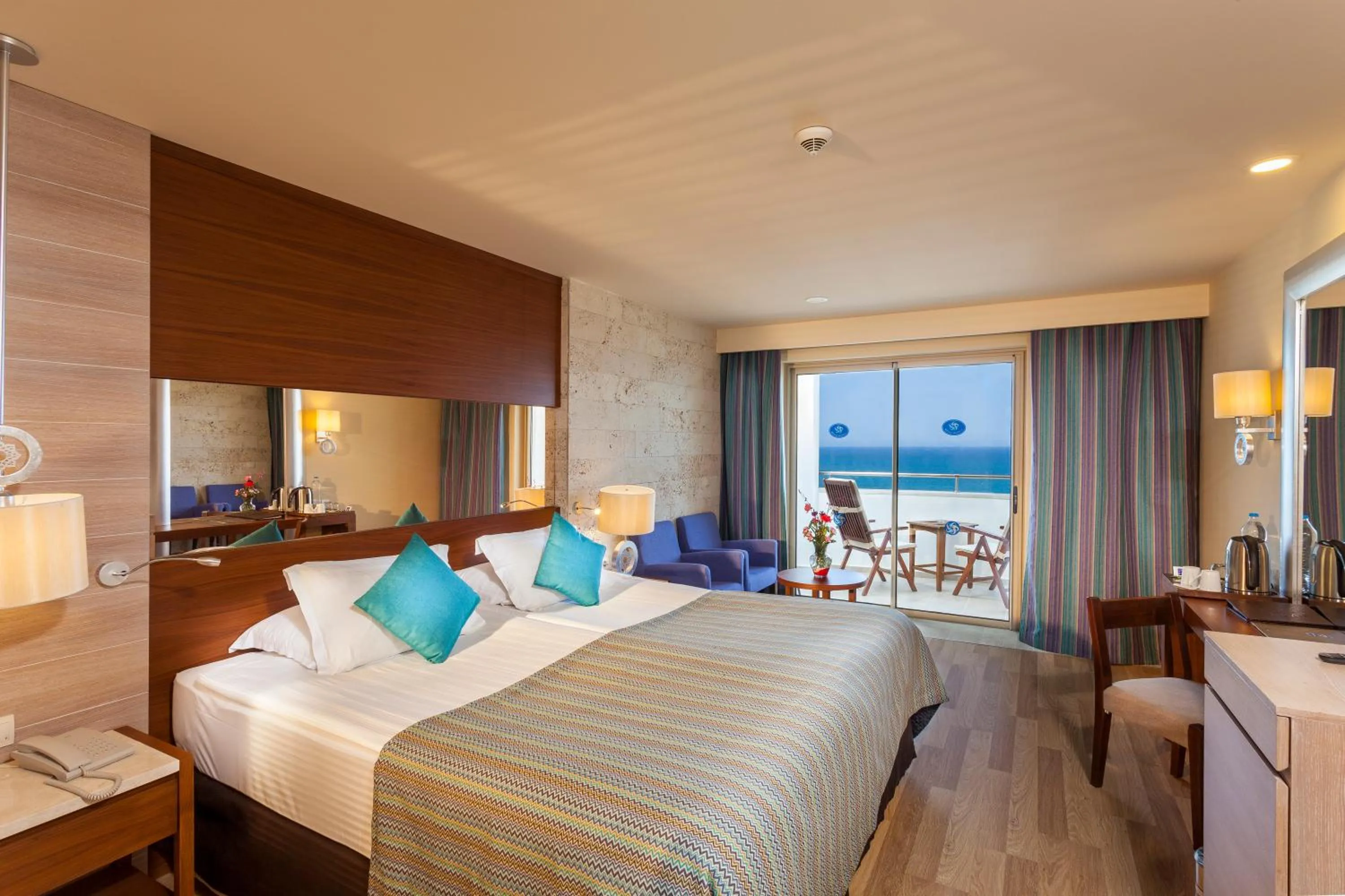 Bed in Melas Lara Hotel