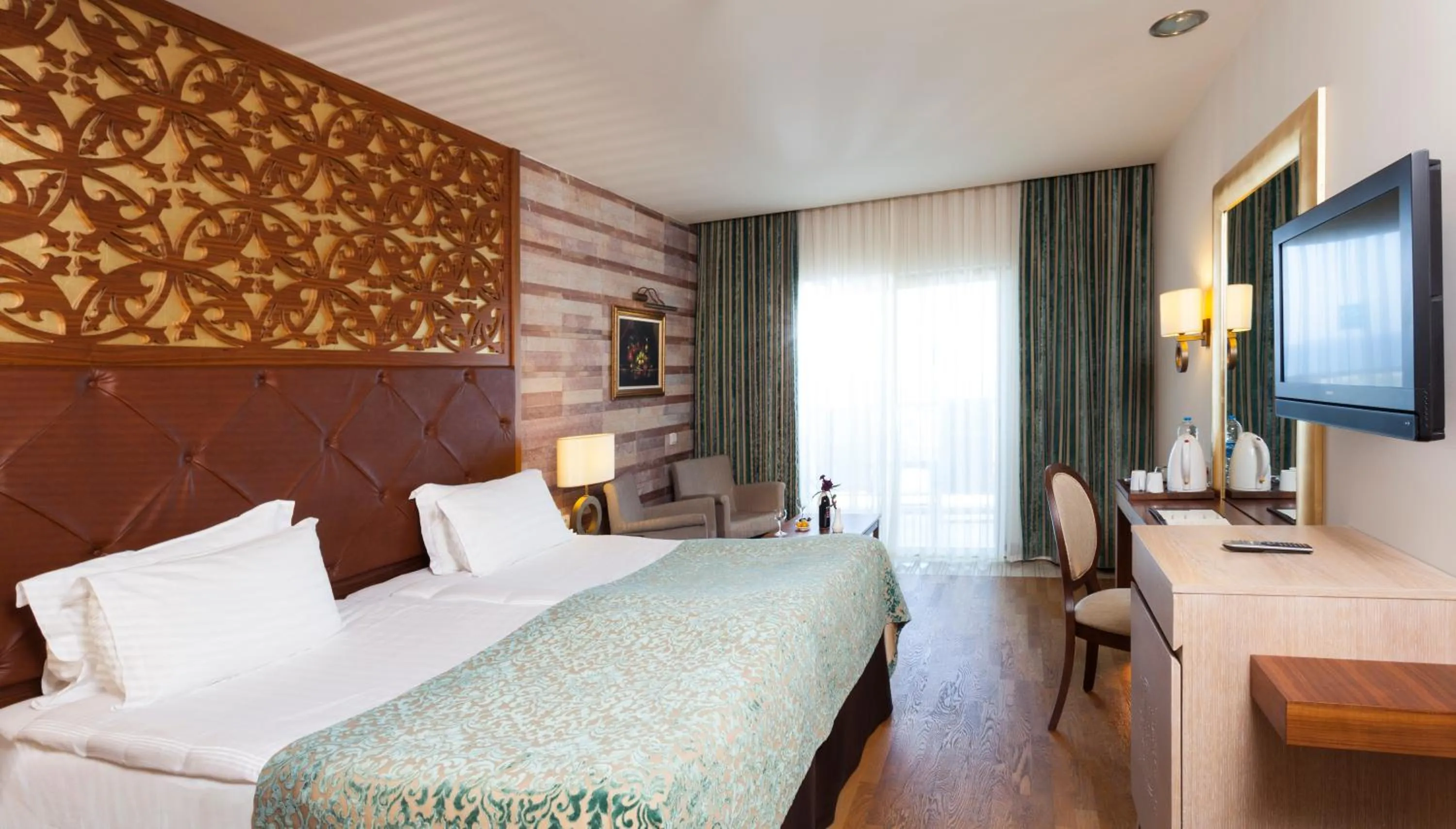 Photo of the whole room, Bed in Melas Lara Hotel