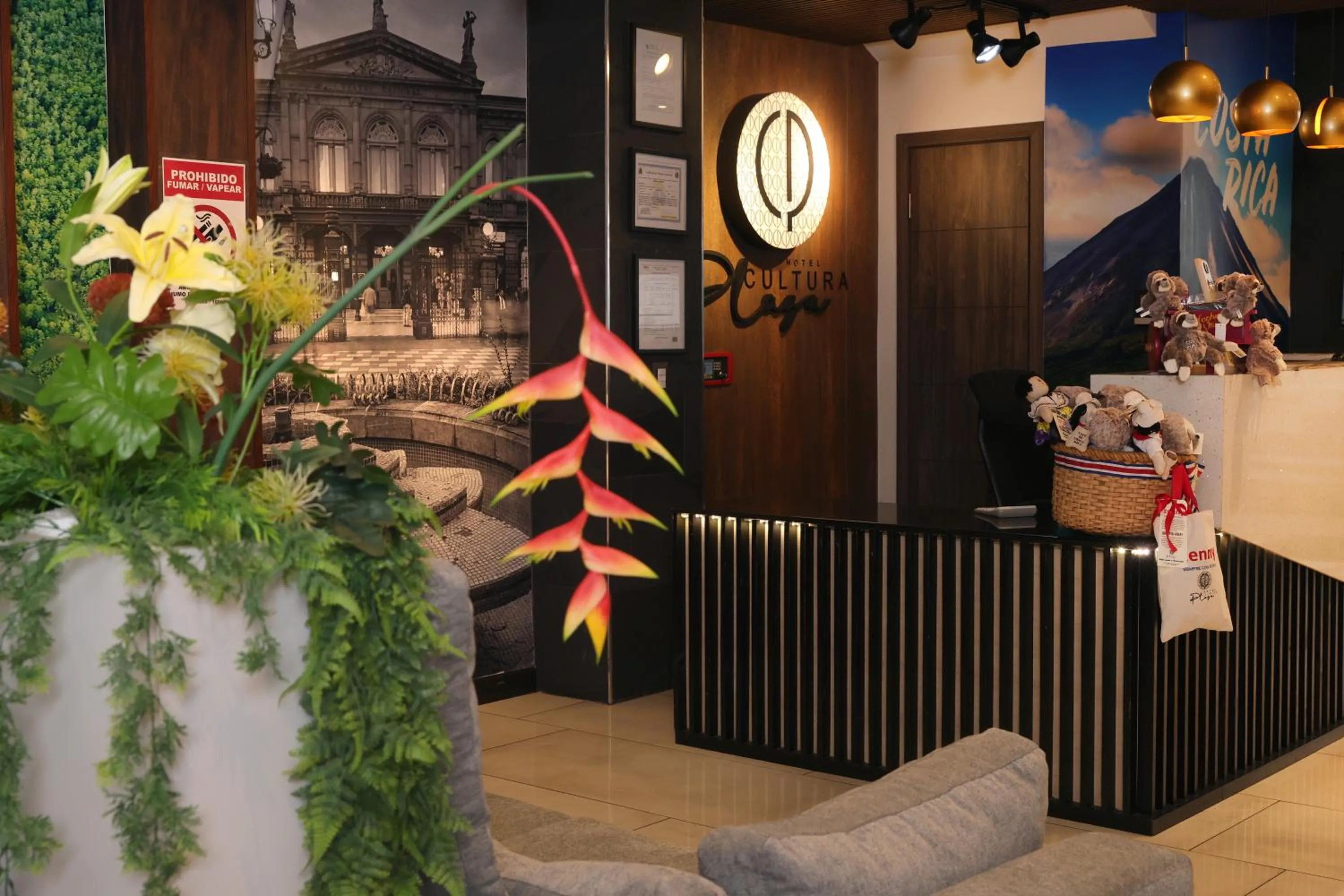 Living room in Hotel Cultura Plaza