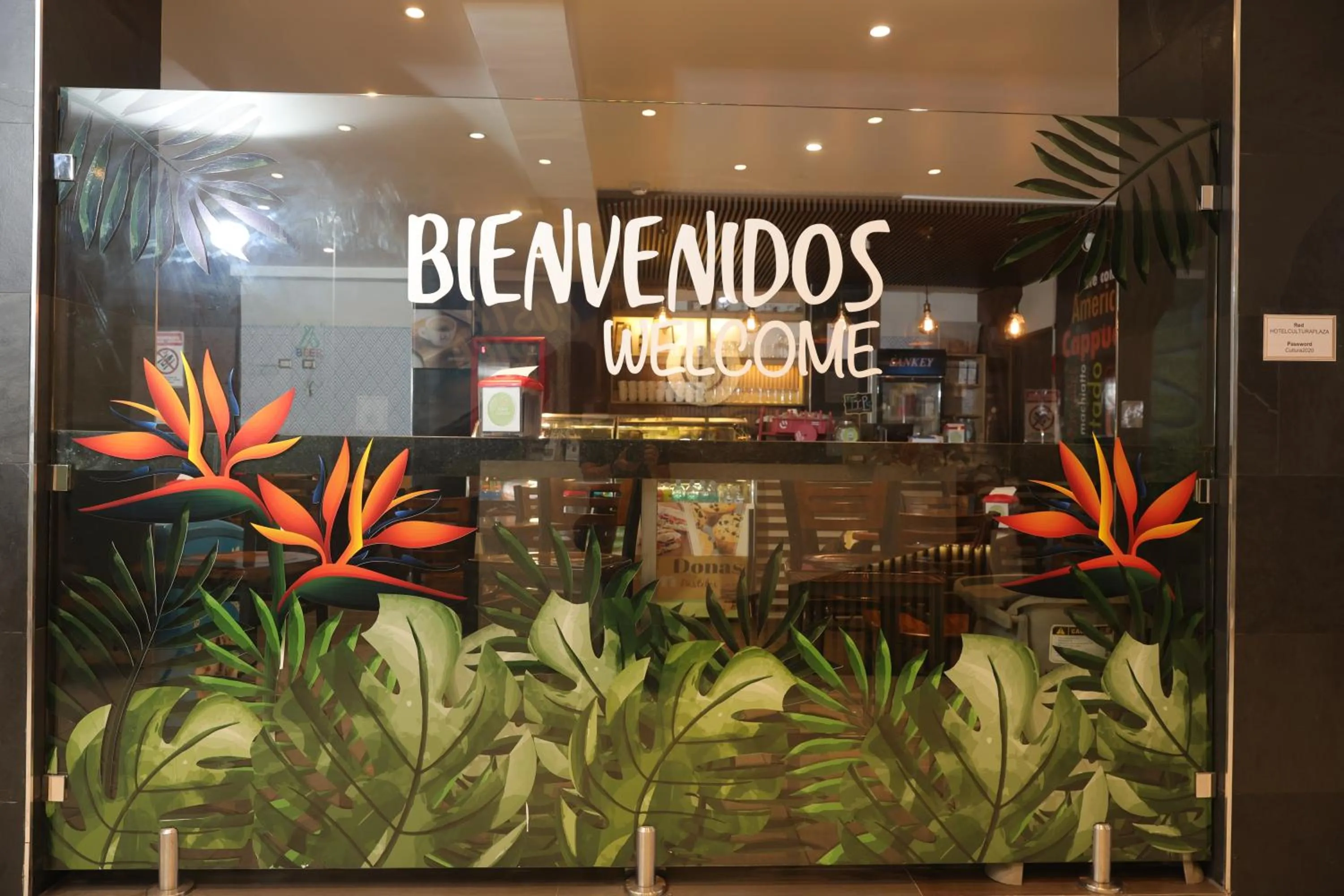 Property logo or sign in Hotel Cultura Plaza