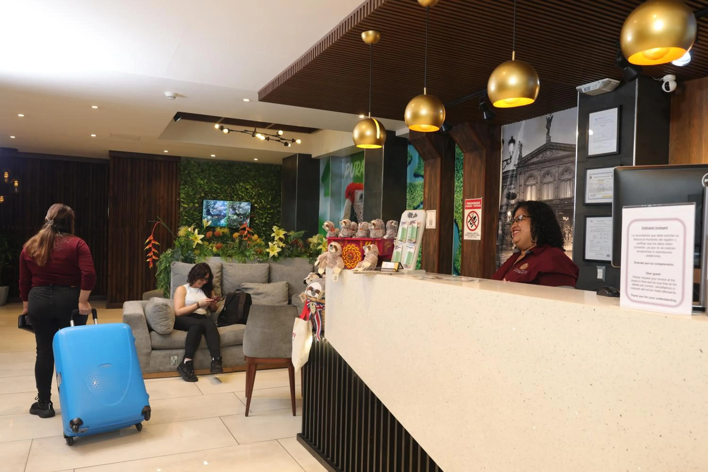 Staff in Hotel Cultura Plaza