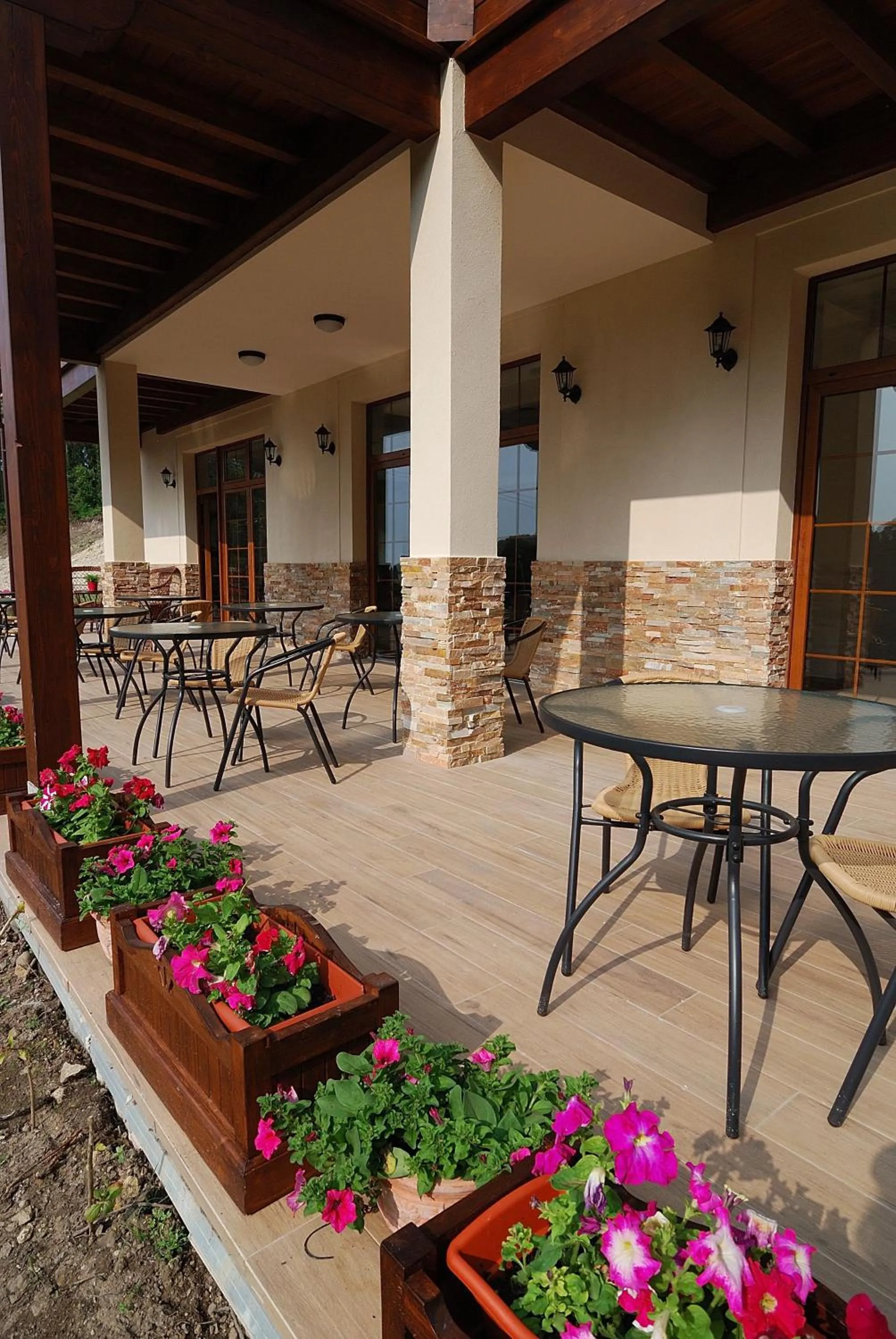 Balcony/Terrace in Hotel Rural Playa de Aguilar