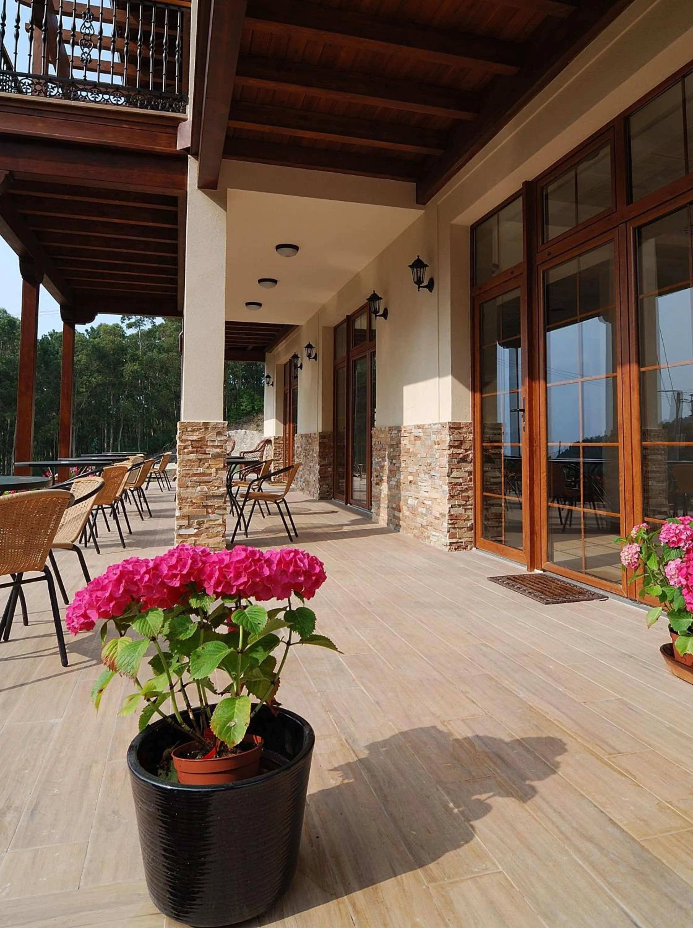 Balcony/Terrace in Hotel Rural Playa de Aguilar