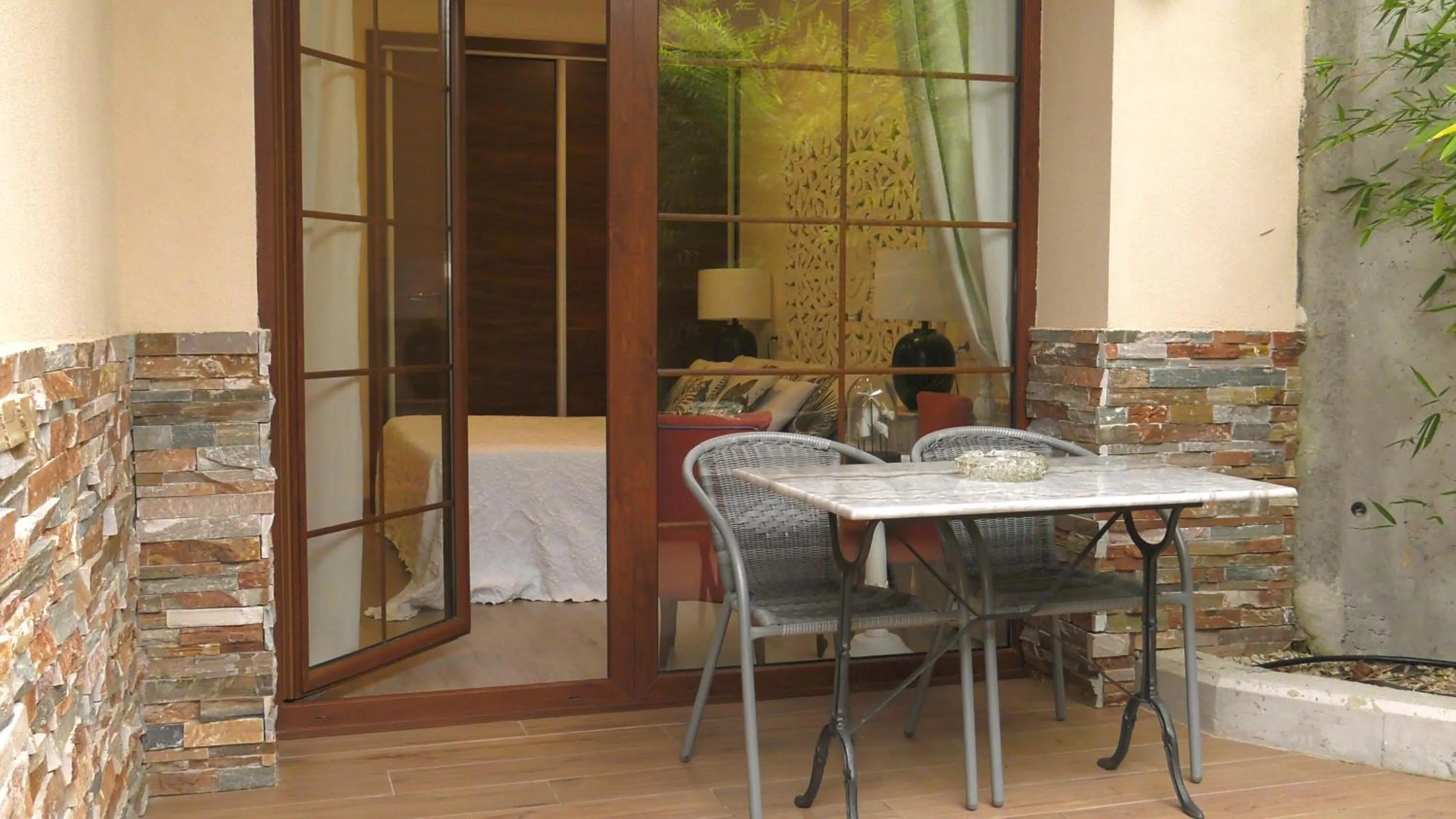 Balcony/Terrace in Hotel Rural Playa de Aguilar