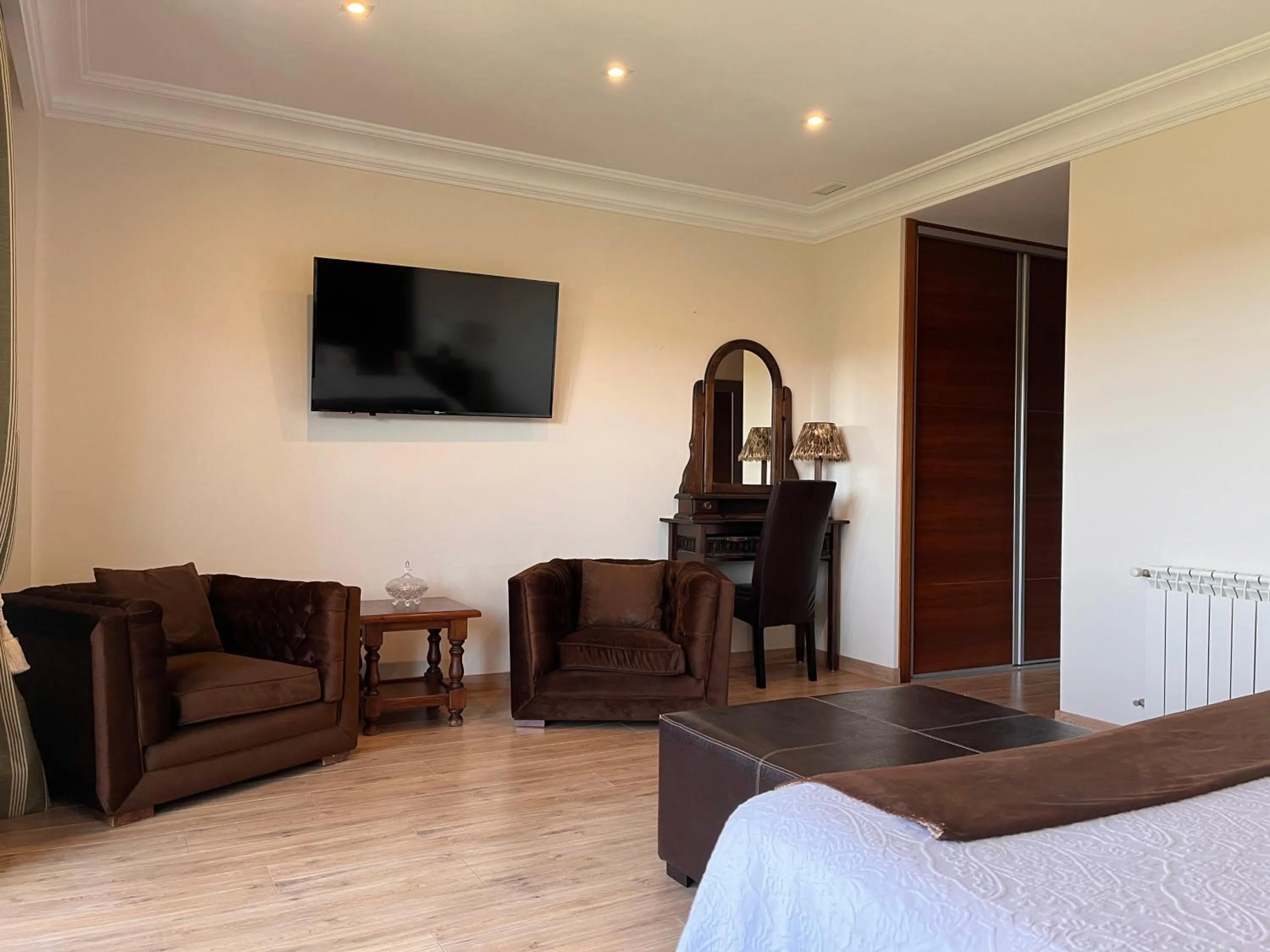 Living room in Hotel Rural Playa de Aguilar