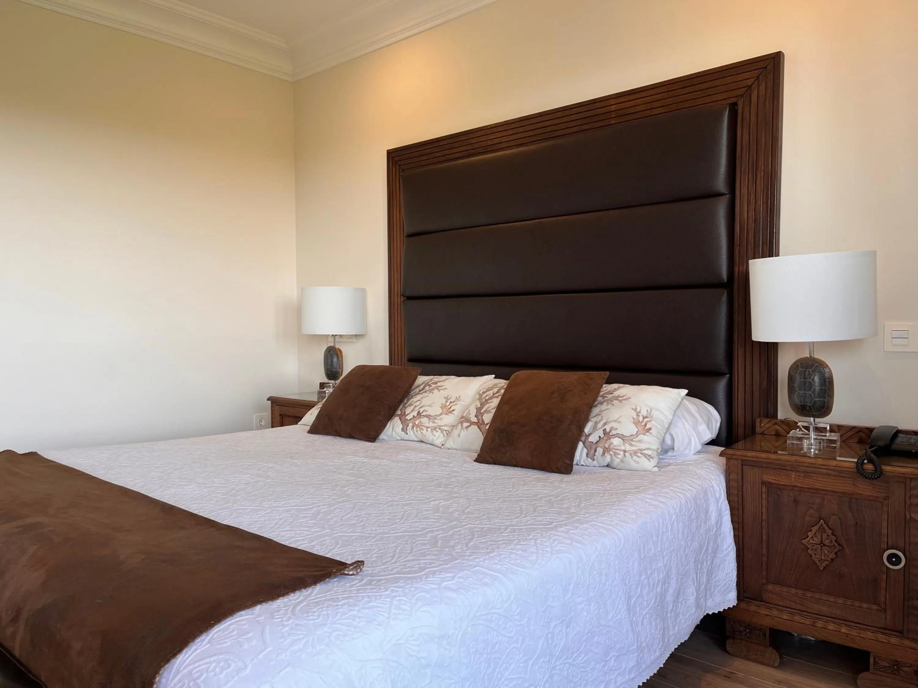 Bed in Hotel Rural Playa de Aguilar