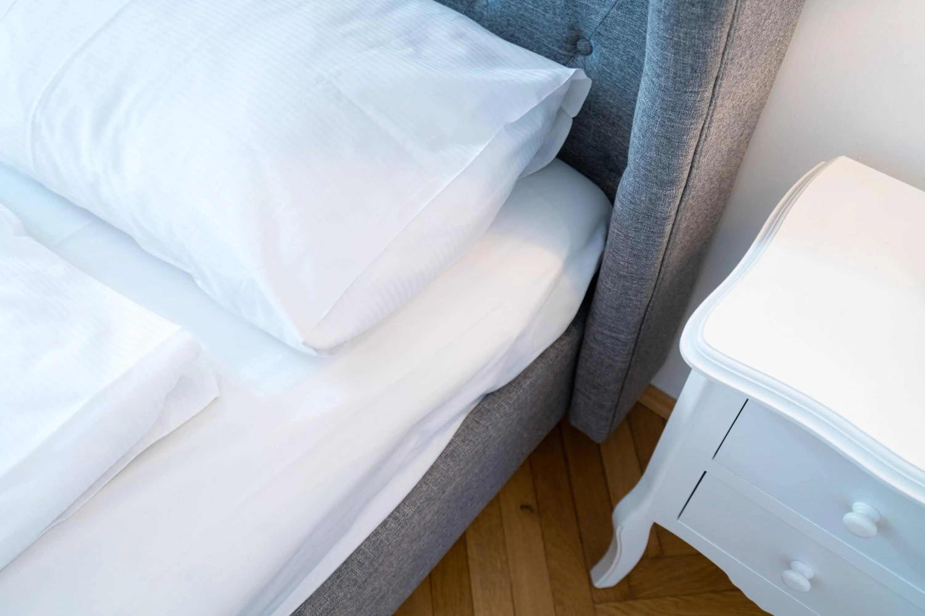 Bed in Vienna Residence, Naschmarkt - Museumsquartier