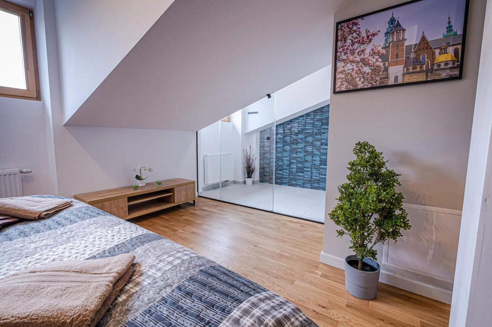 Bedroom, Bed in Old Town Vistula Premium Apartments