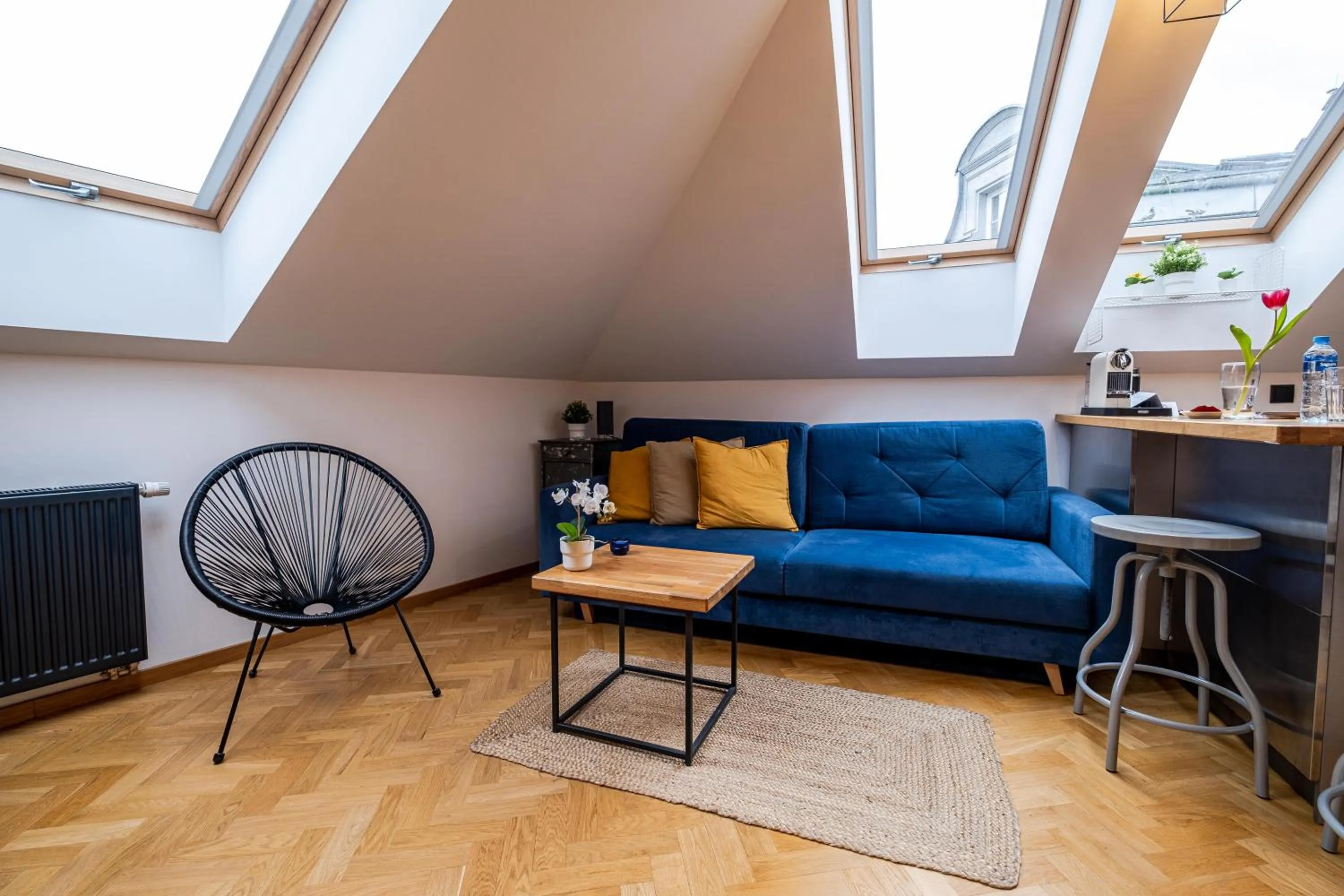 Living room in Old Town Vistula Premium Apartments