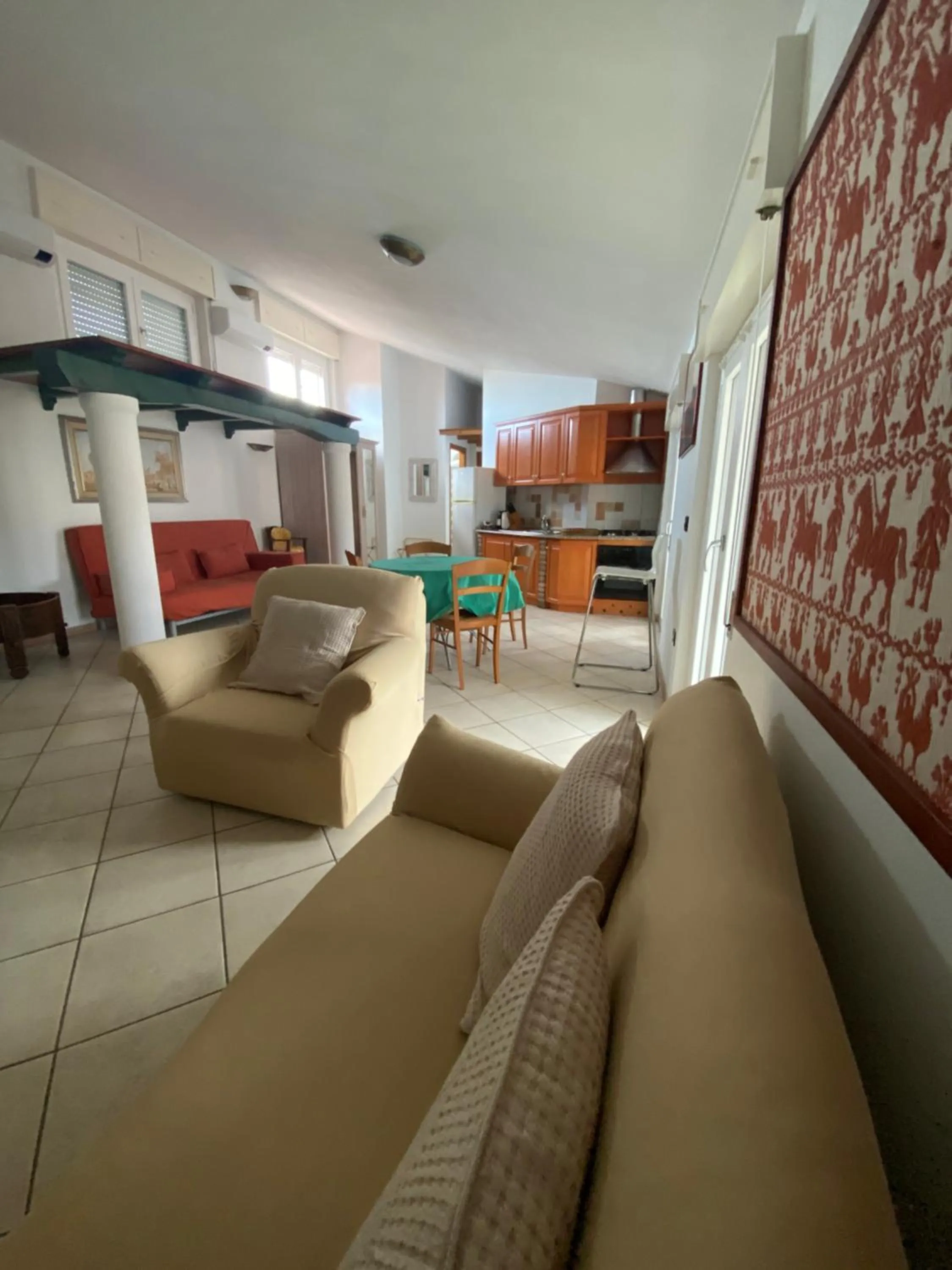 Kitchen or kitchenette in Locanda degli Artisti