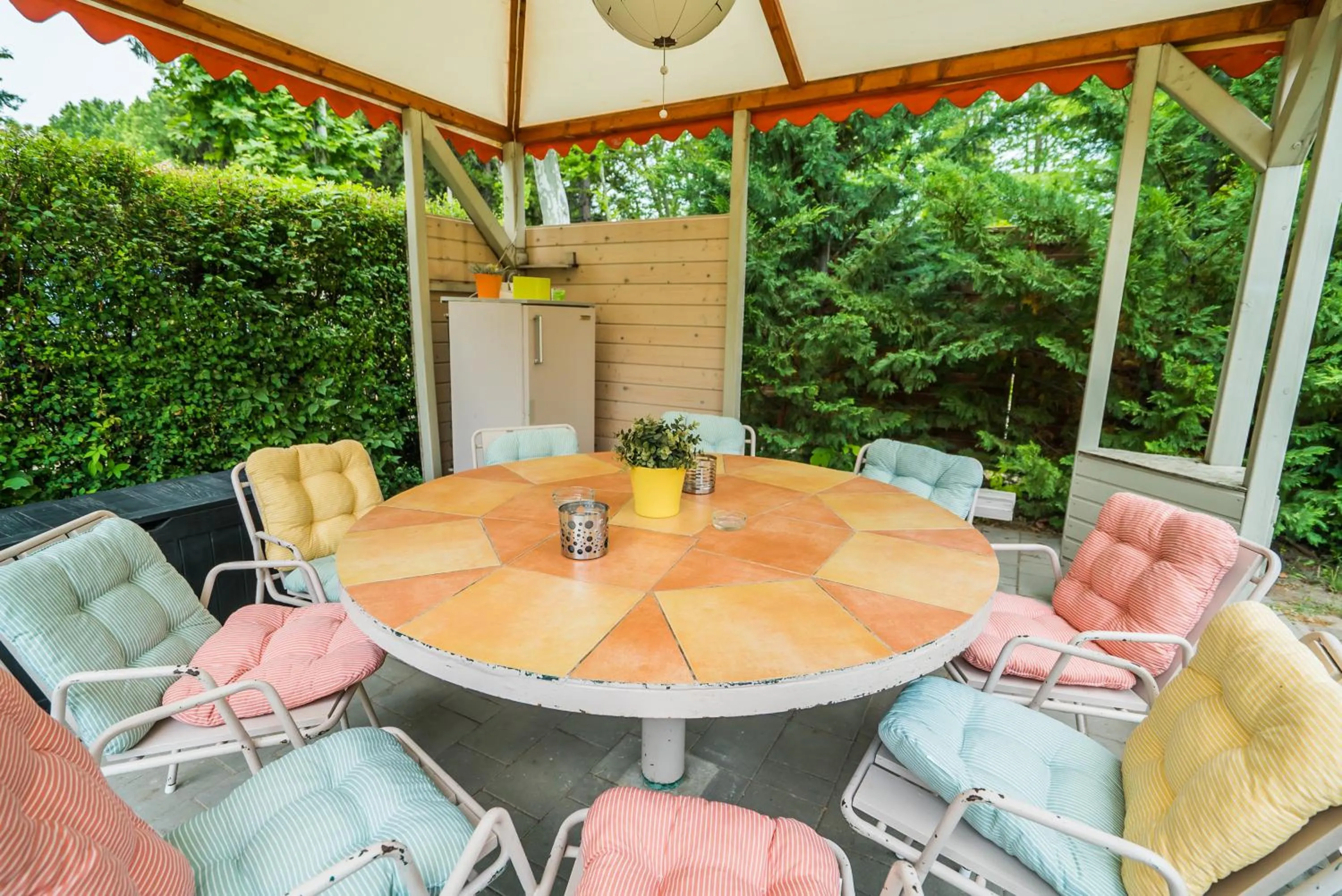 Patio in Villa Mária Vendégház