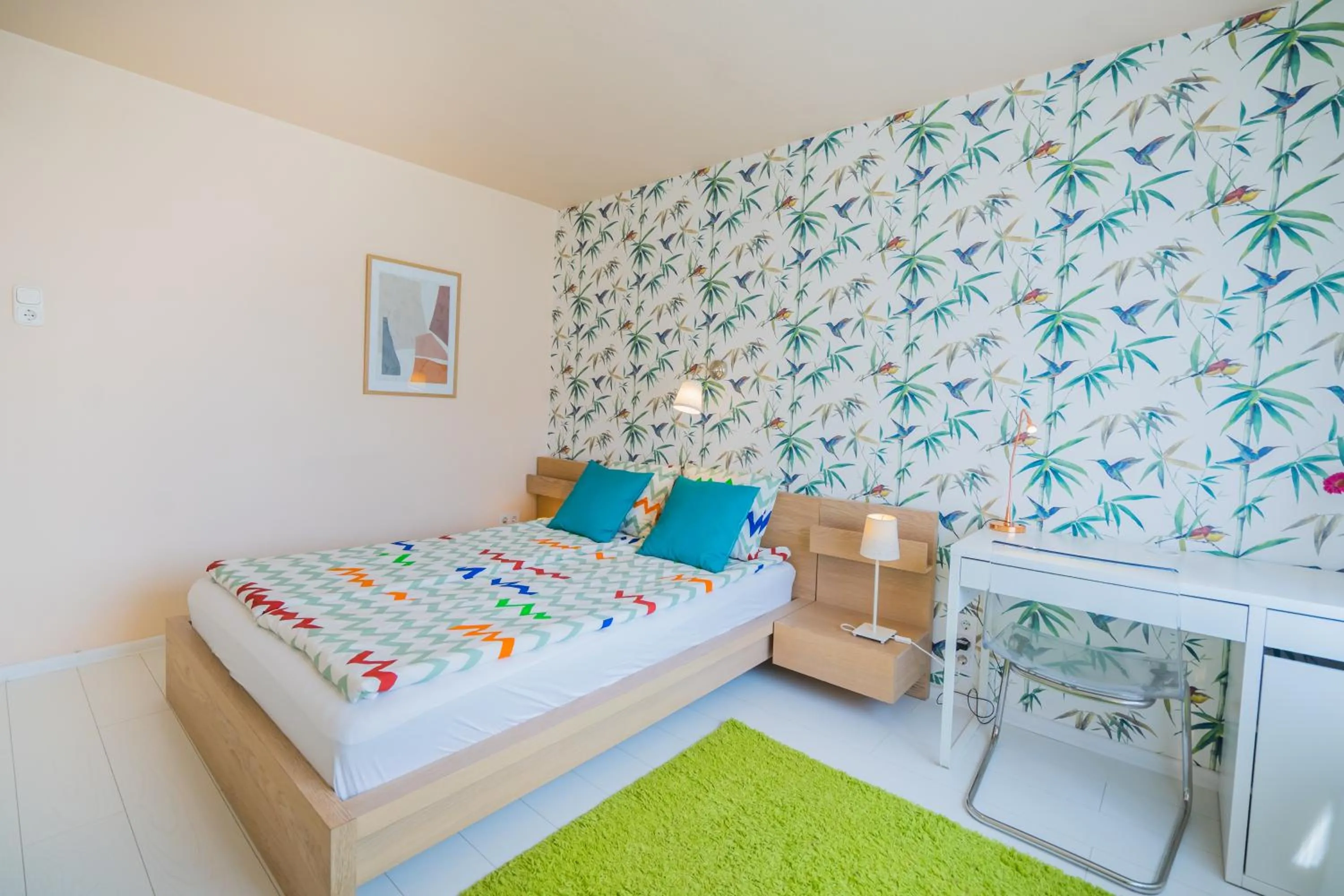 Bed in Villa Mária Vendégház