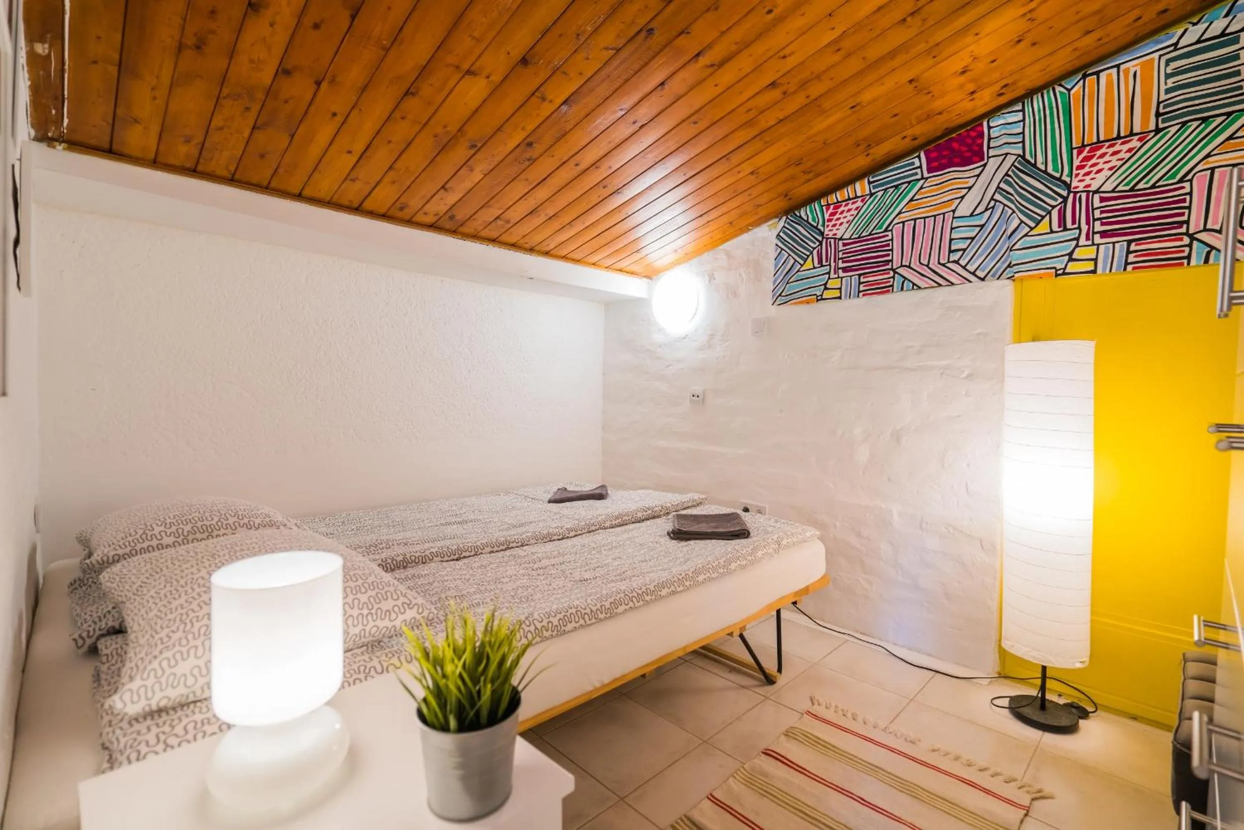 Bed in Villa Mária Vendégház