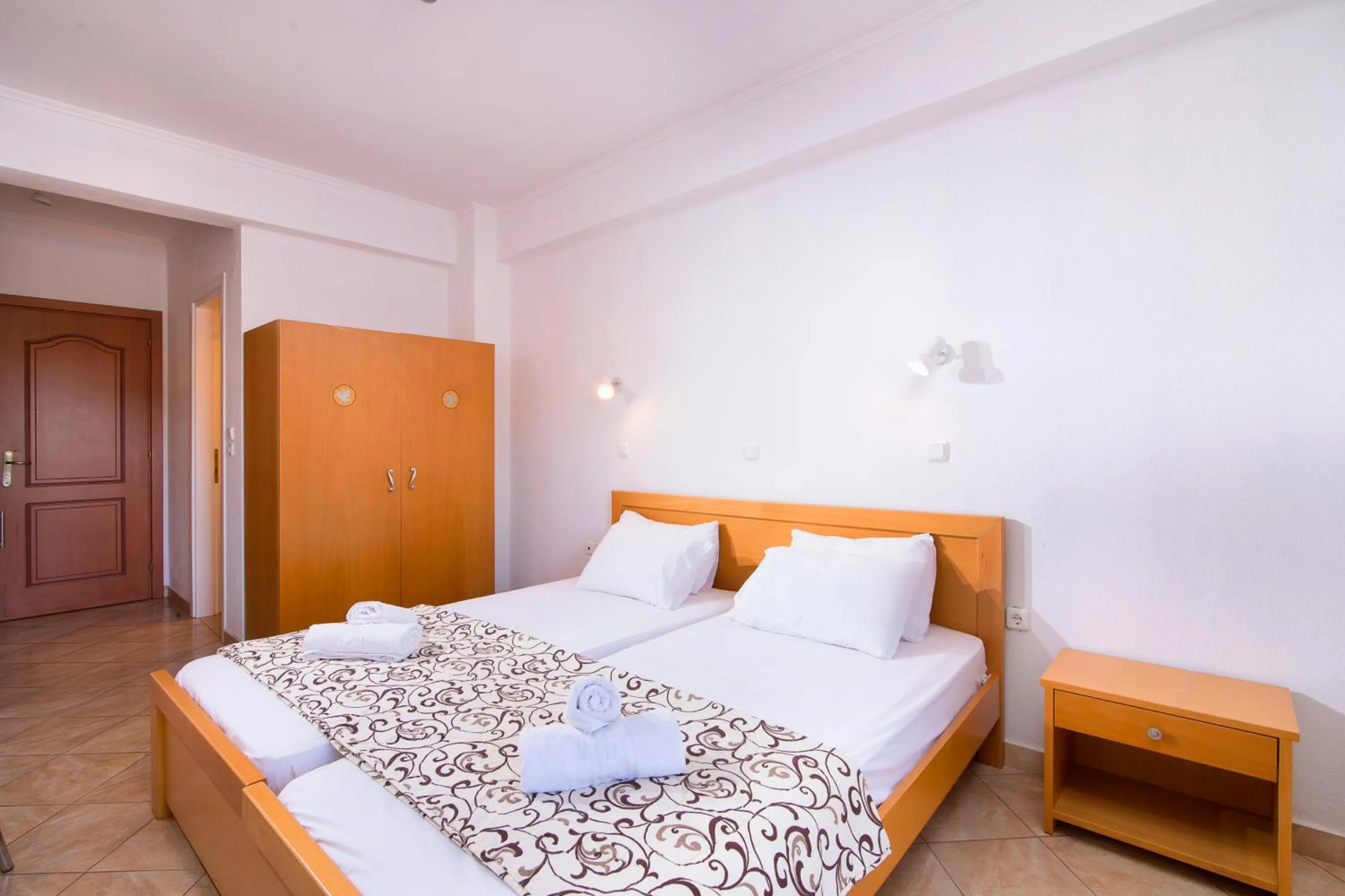 Bedroom, Bed in Villa Platanos