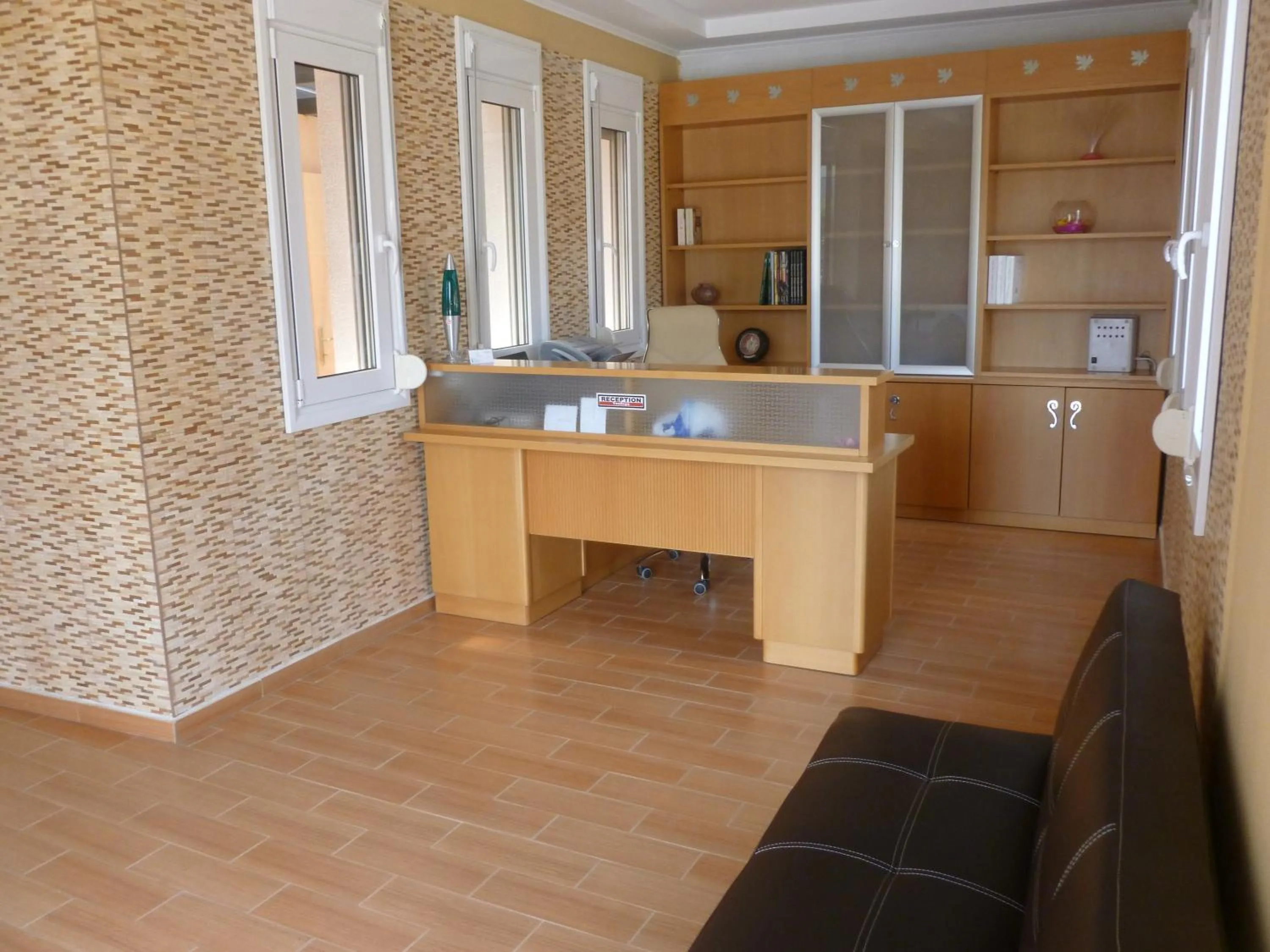 Lobby or reception in Villa Platanos