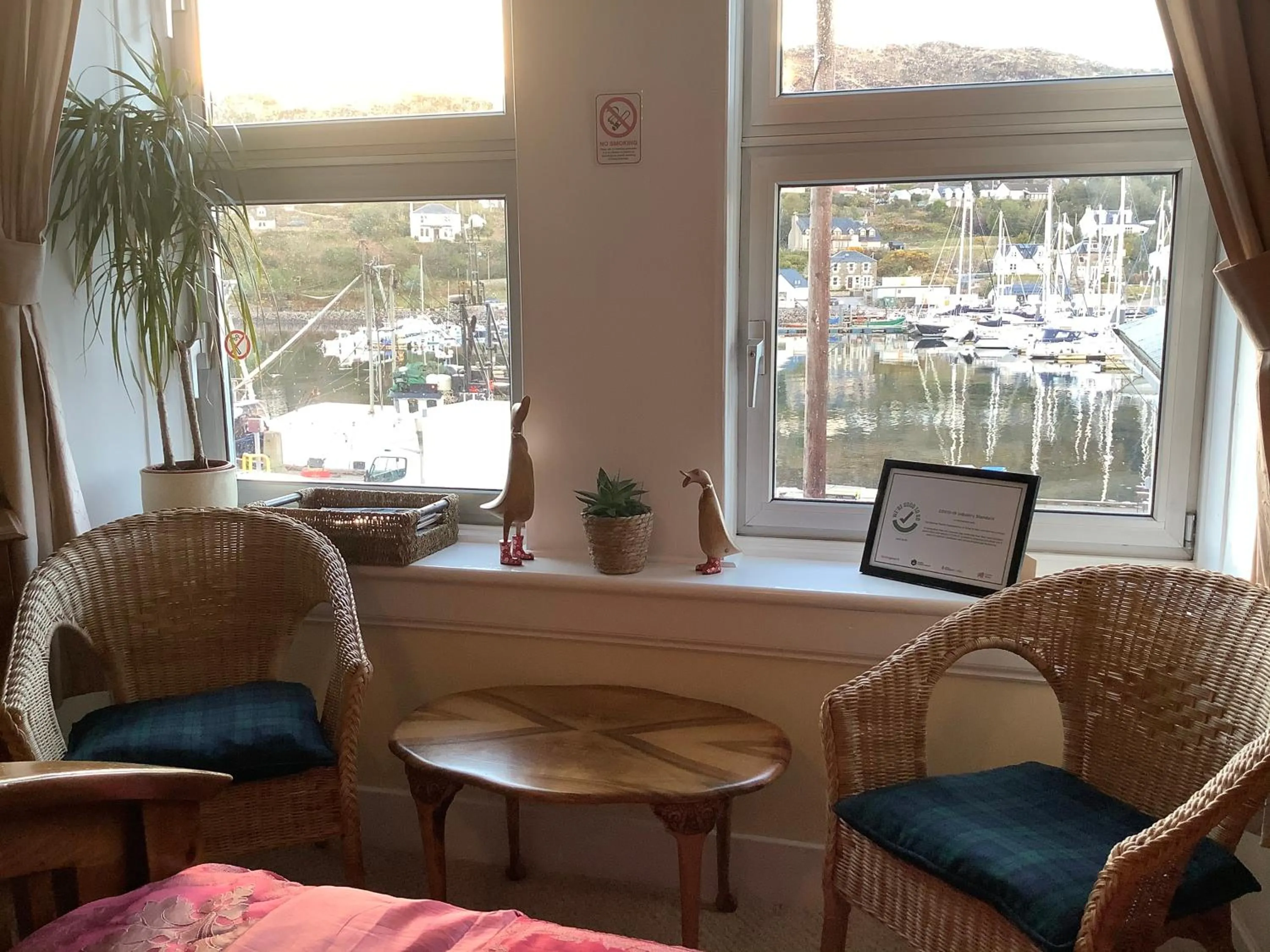 Lake view in Struan House B&B