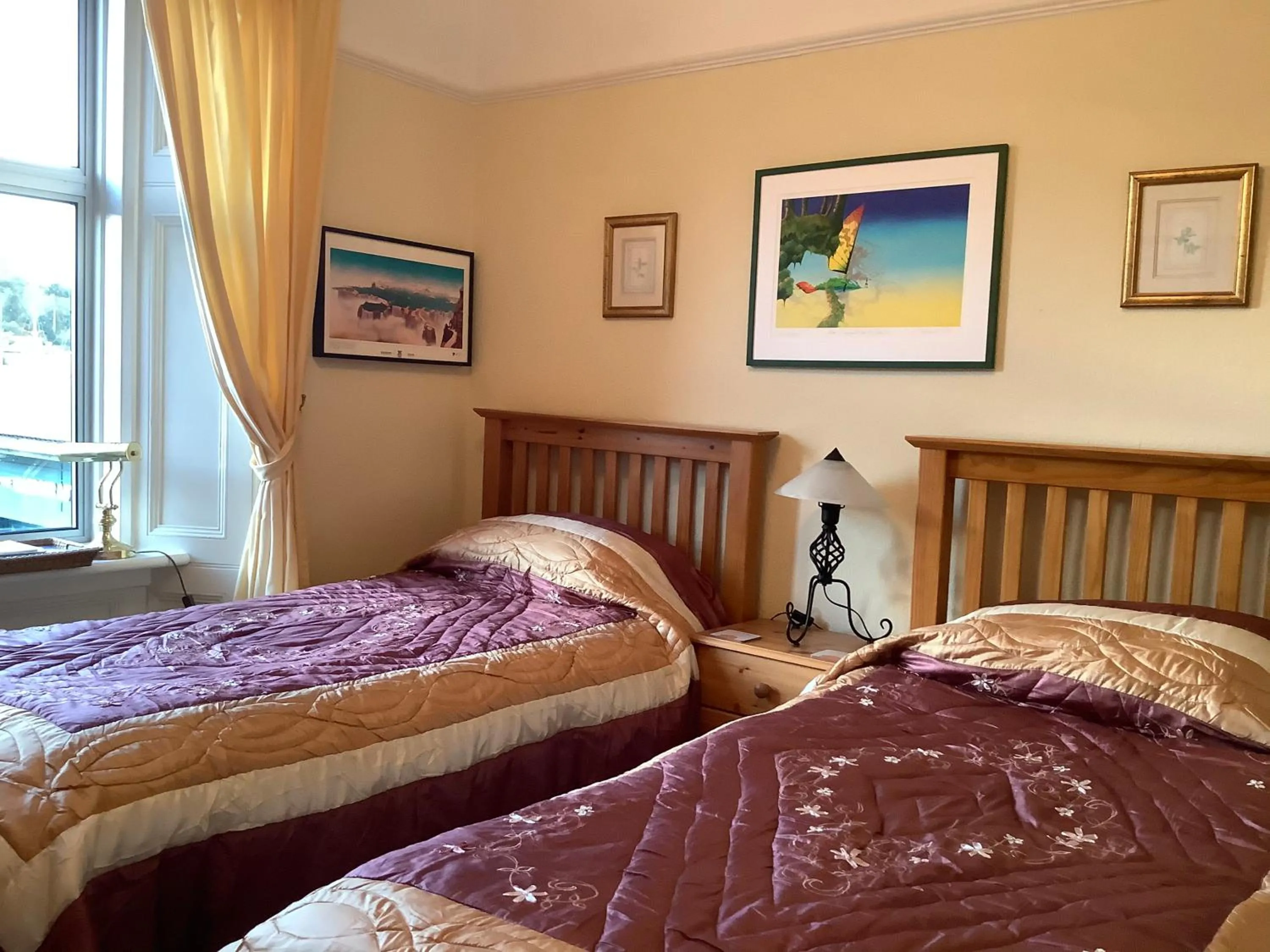 Bedroom, Bed in Struan House B&B