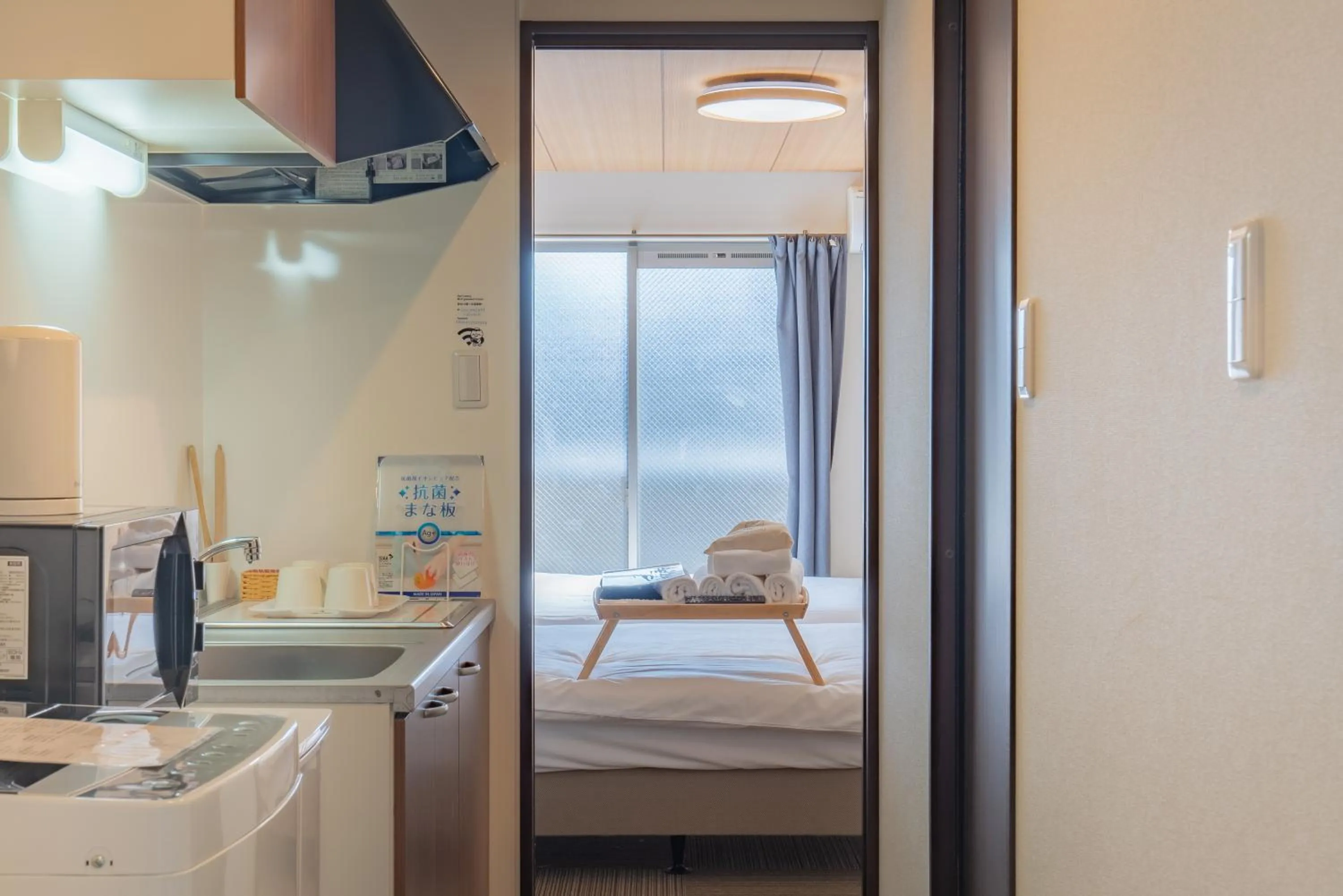 Bed in INA HOUSE Nijojo