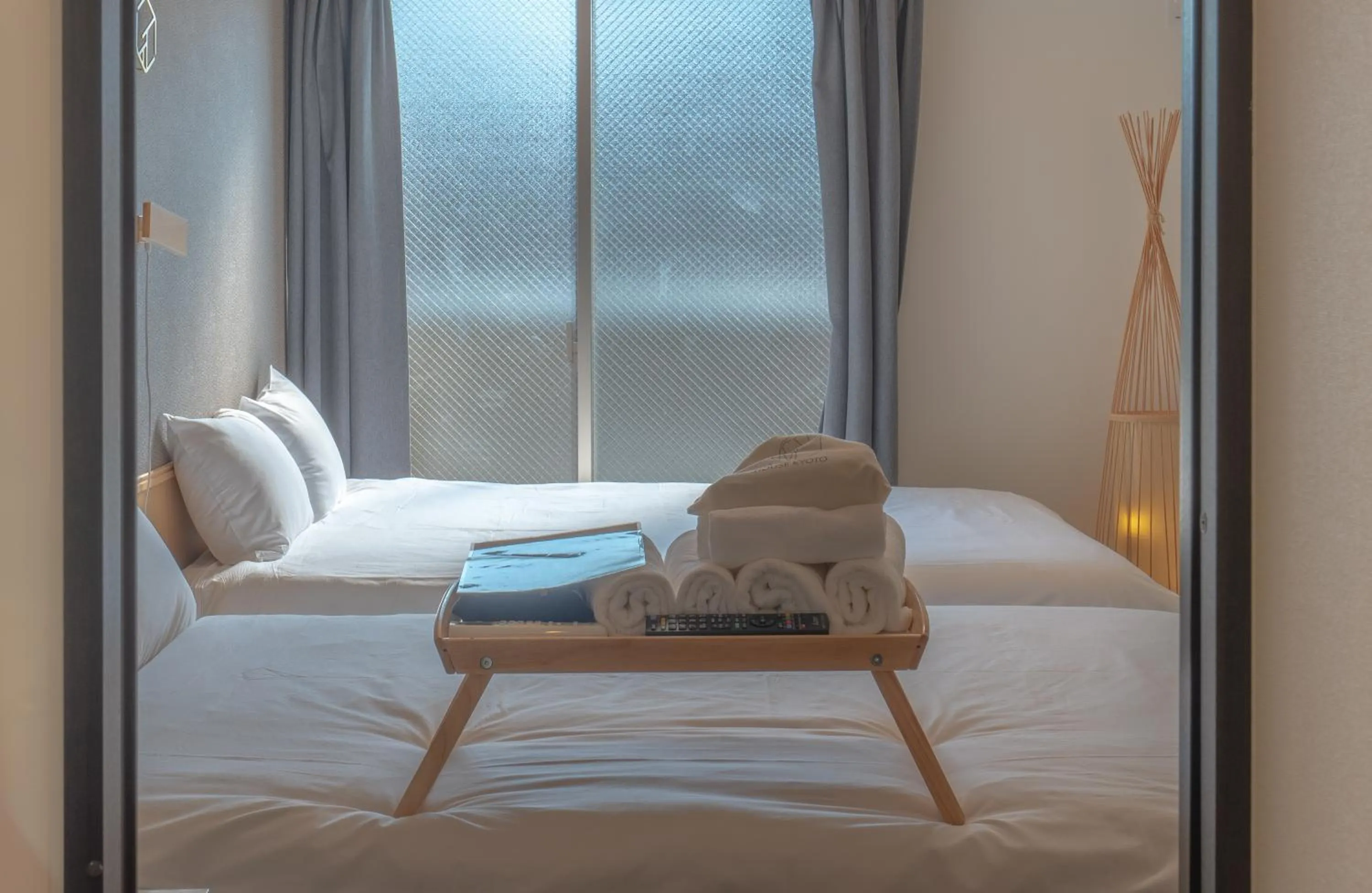 Bed in INA HOUSE Nijojo