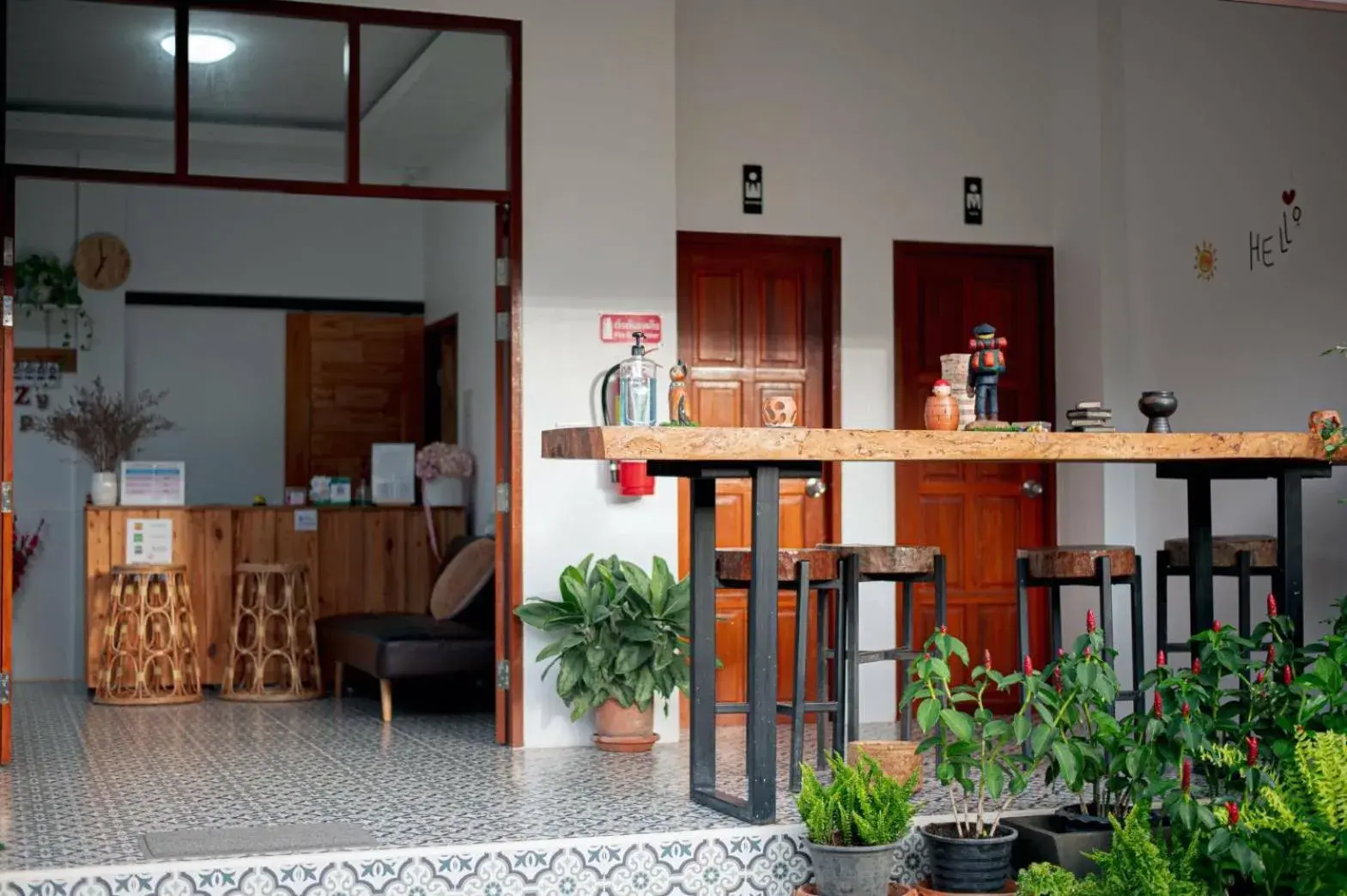 Lounge or bar in CoZy House Chiangrai Lounge or bar in CoZy House Chiangrai