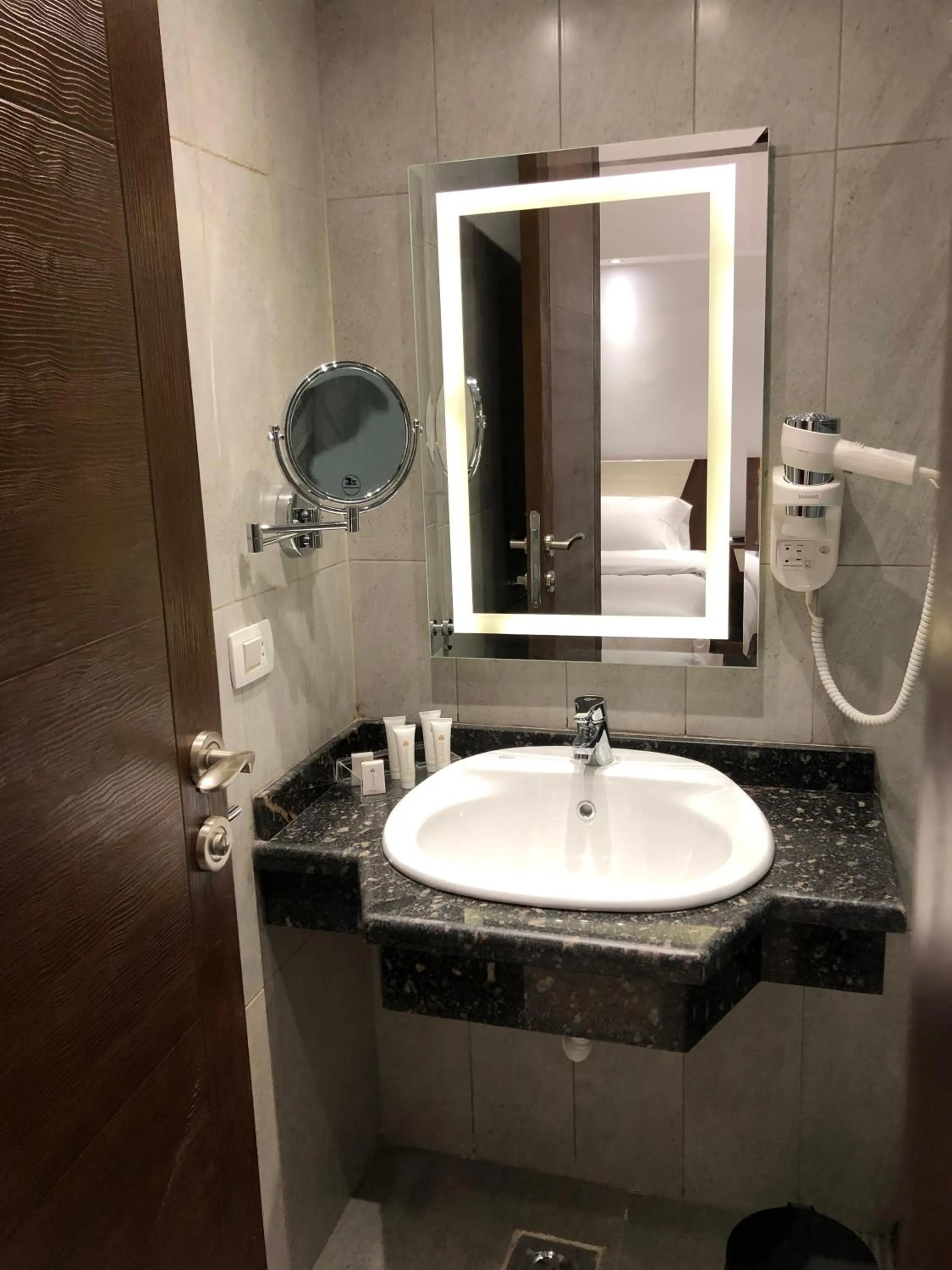 Bathroom in Maxim Hotel