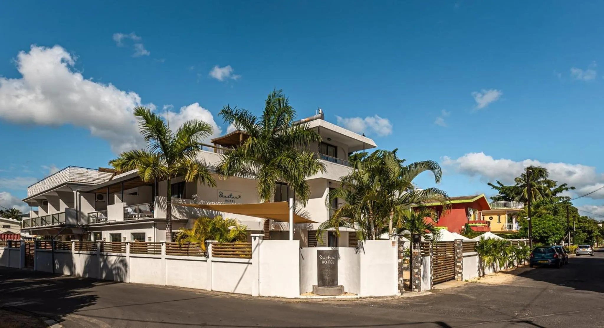 Facade/entrance in Seastar Hotel