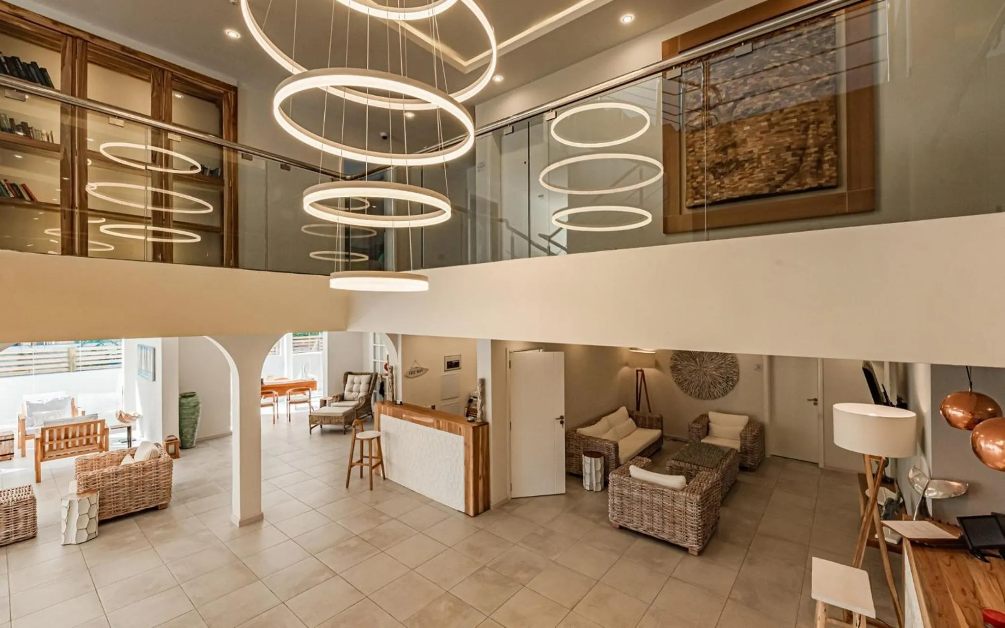 Lobby or reception in Seastar Hotel