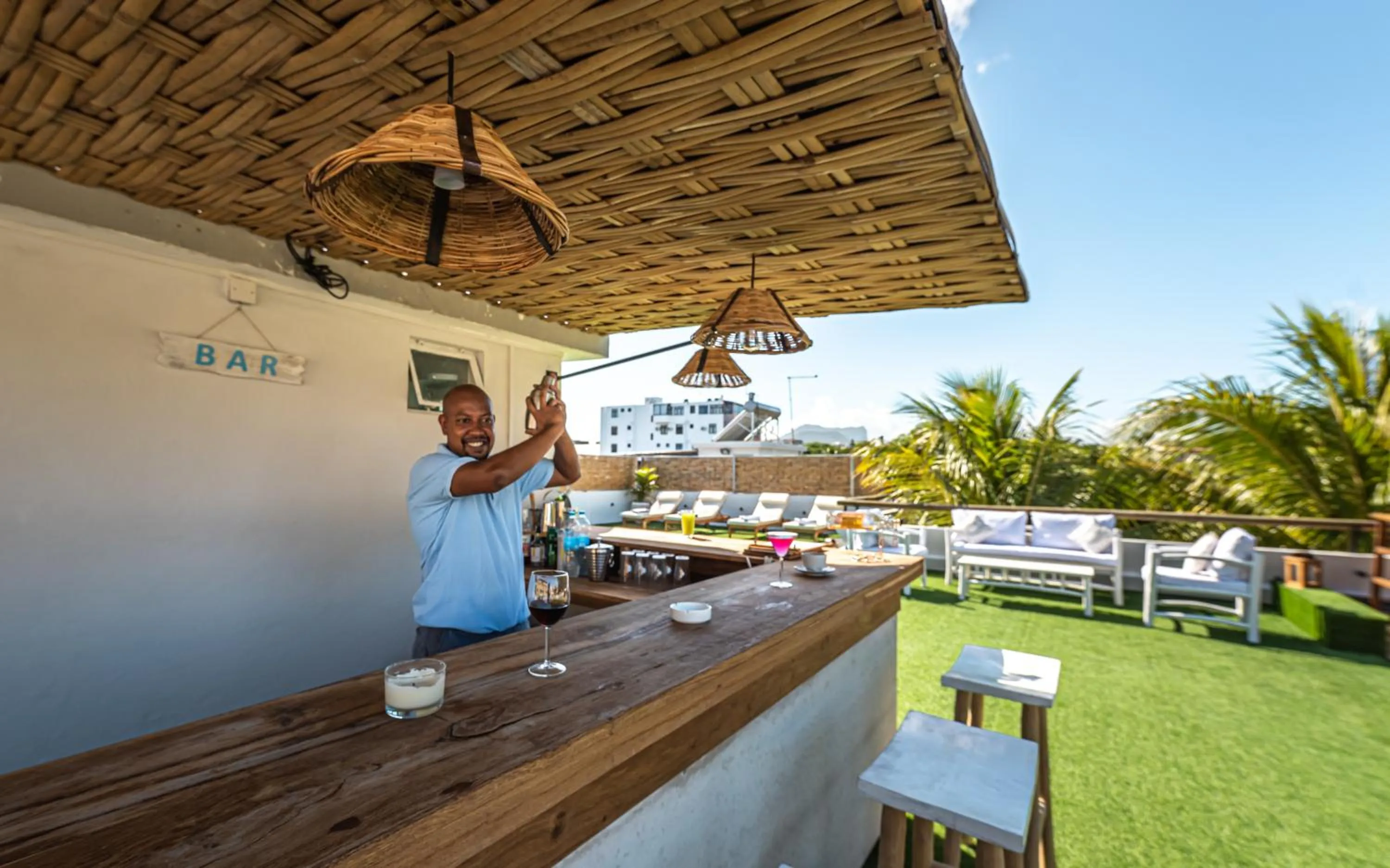 Lounge or bar in Seastar Hotel