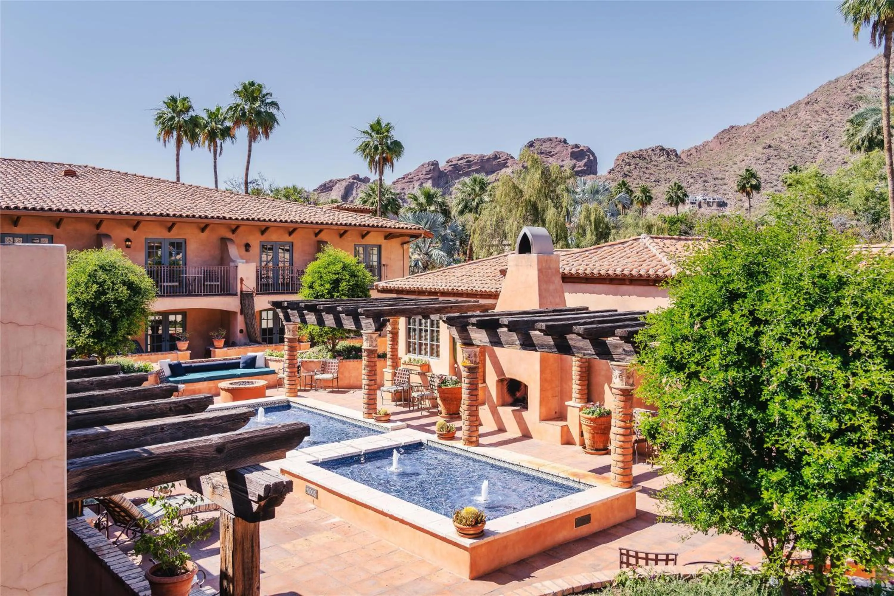 Property building in Royal Palms Resort and Spa, part of Hyatt