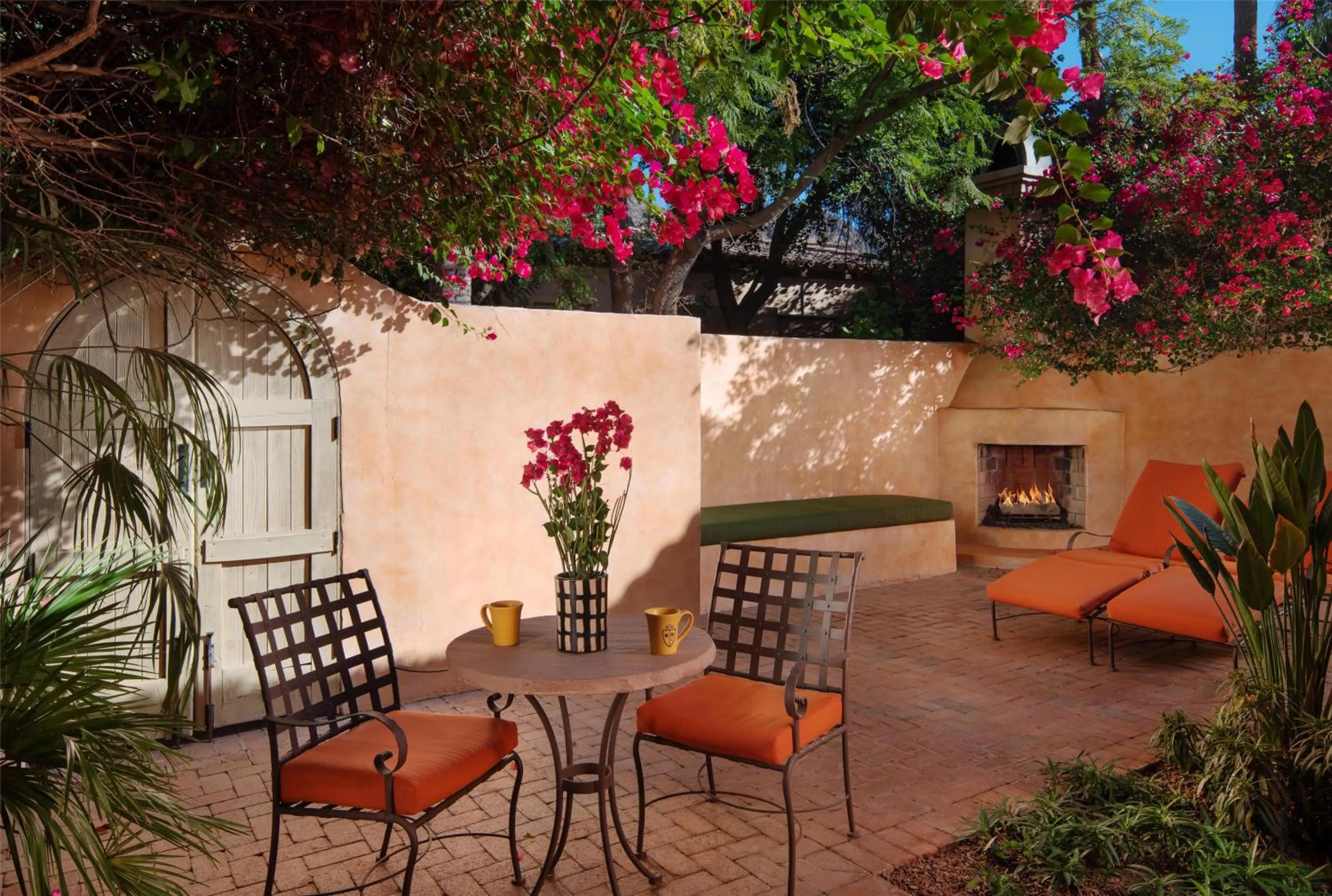 Patio in Royal Palms Resort and Spa, part of Hyatt