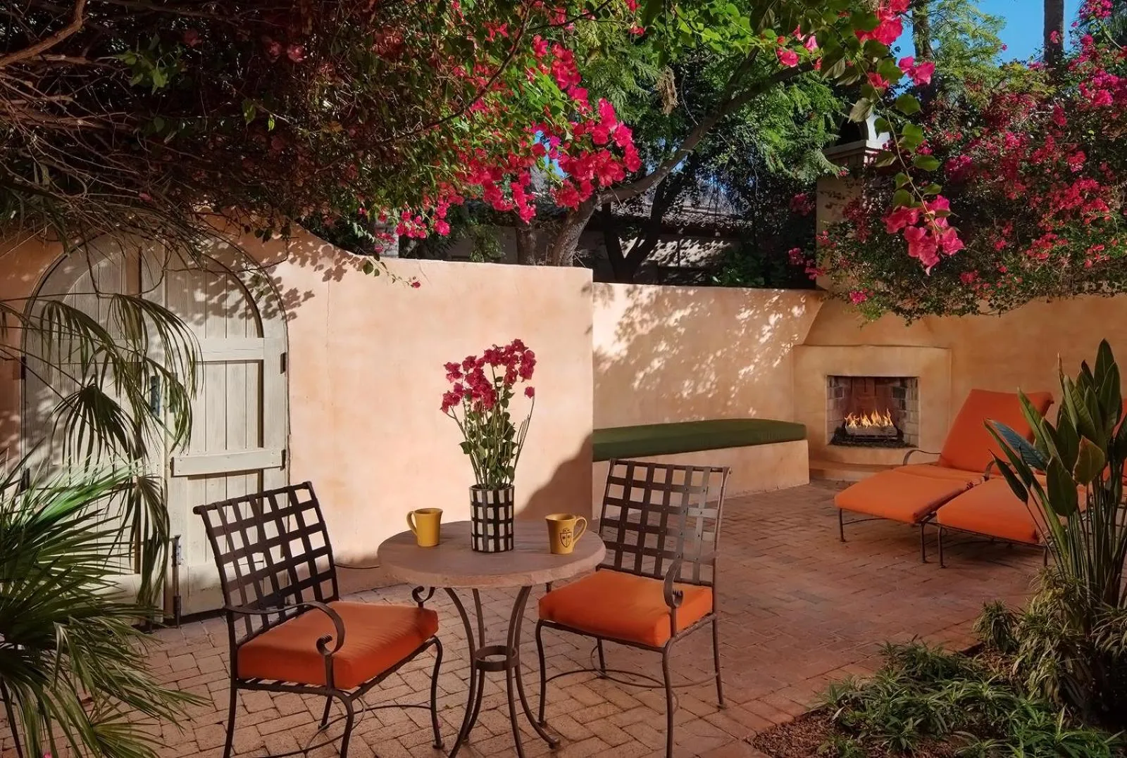 Patio in Royal Palms Resort and Spa, part of Hyatt