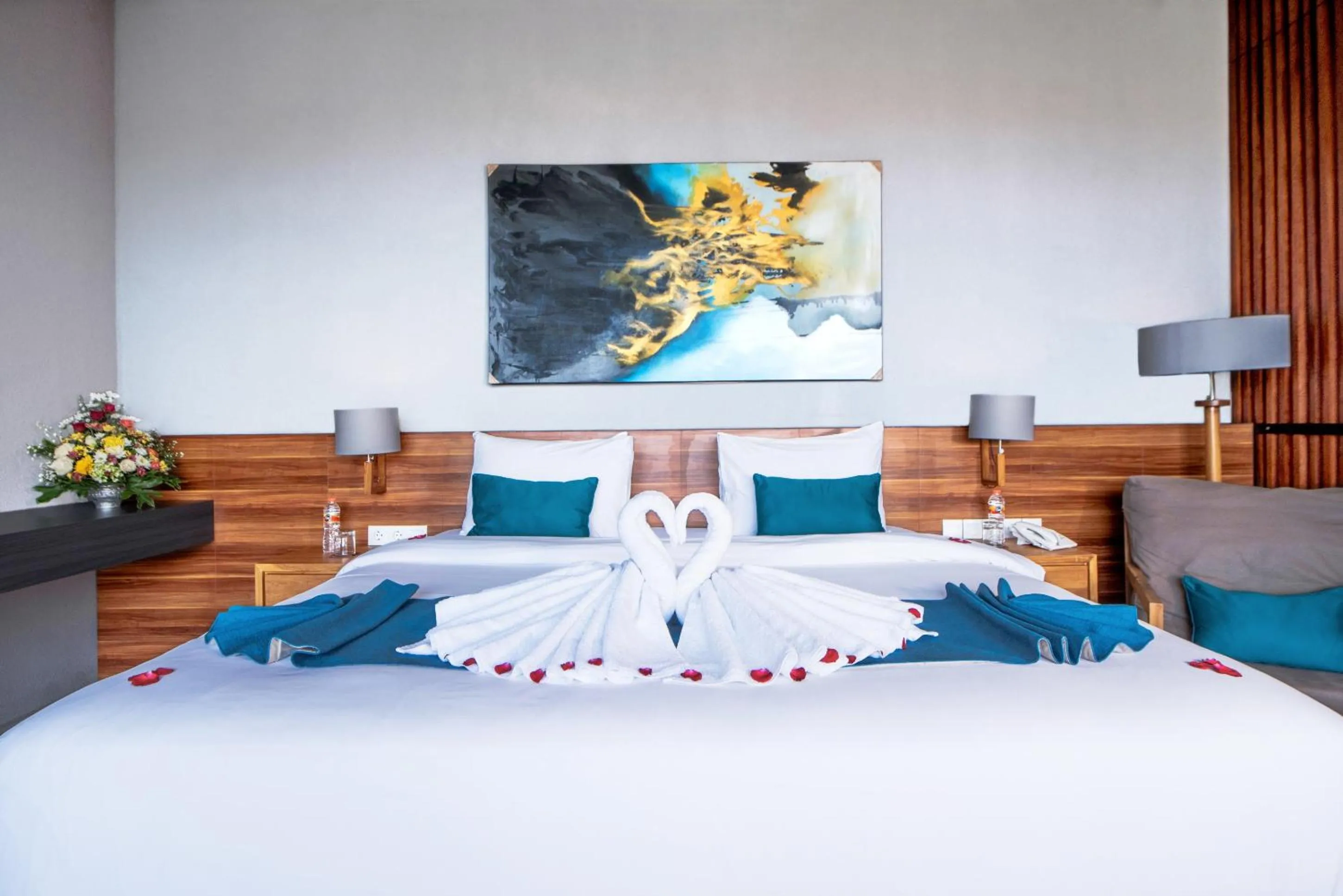 Bedroom, Bed in Villa DeDayuh Seminyak