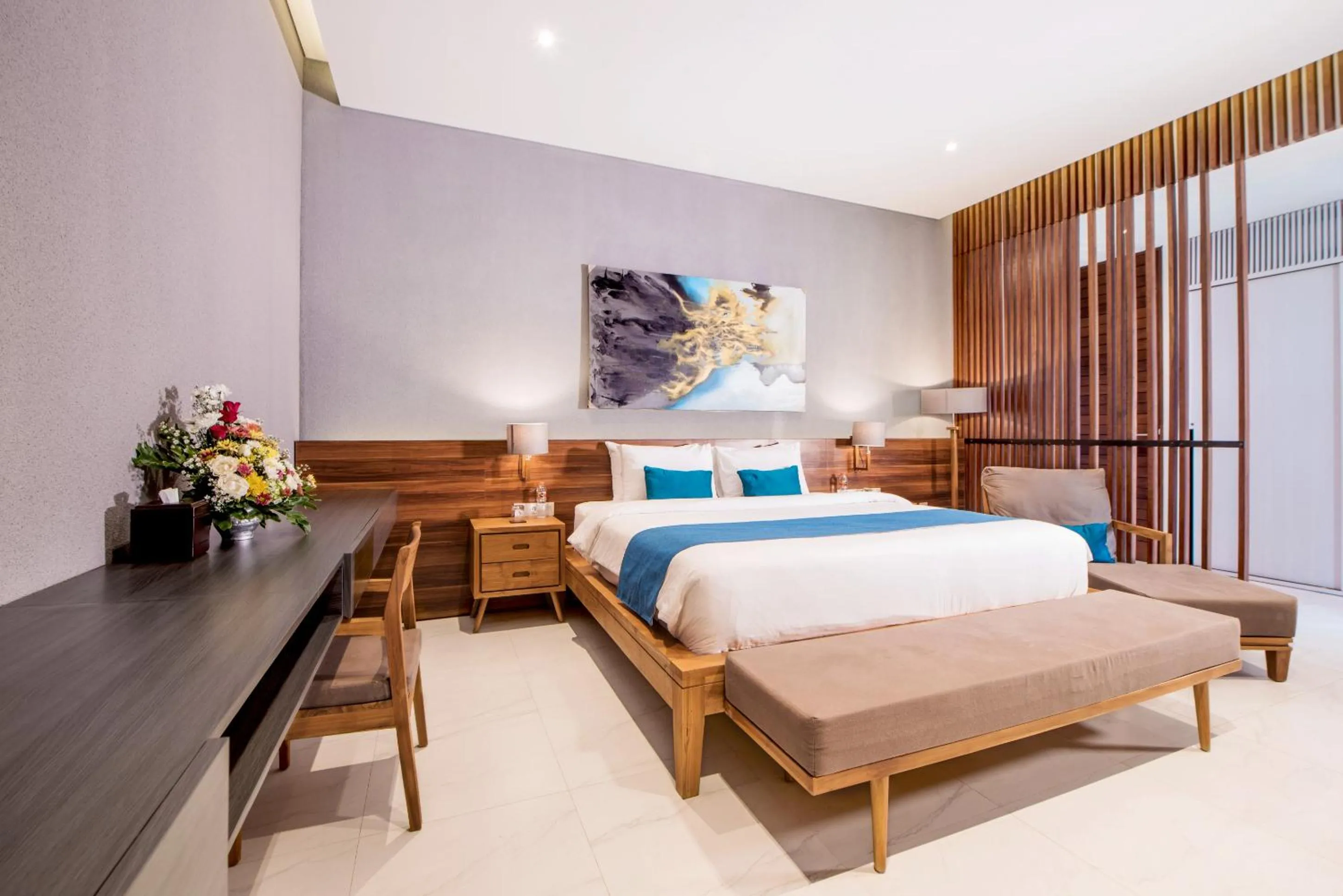 Bedroom, Bed in Villa DeDayuh Seminyak