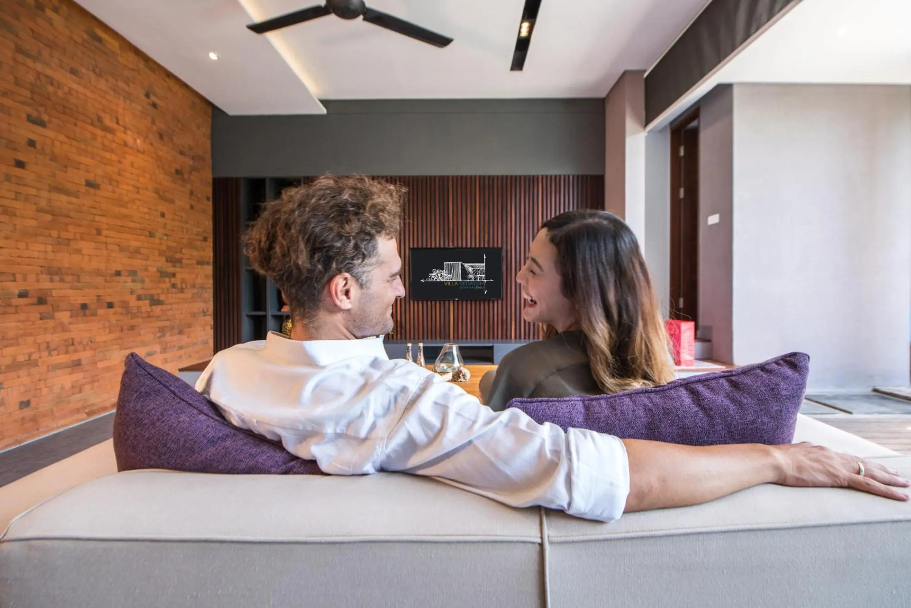 Living room in Villa DeDayuh Seminyak Living room in Villa DeDayuh Seminyak